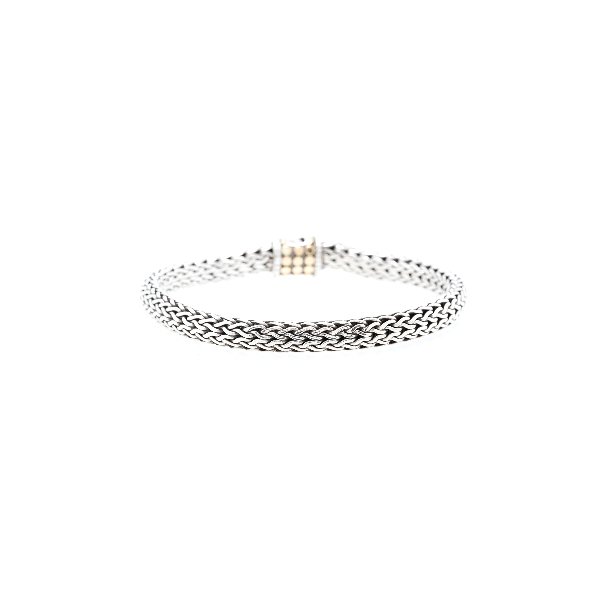 John Hardy Two-Tone Dot Classic Chain Bracelet