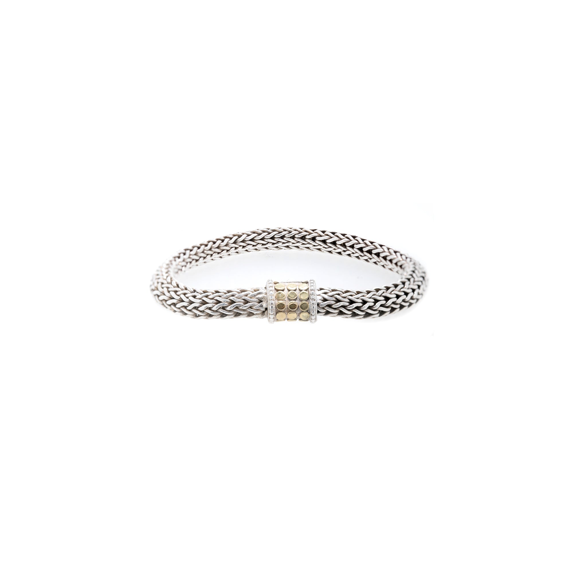 John Hardy Two-Tone Dot Classic Chain Bracelet