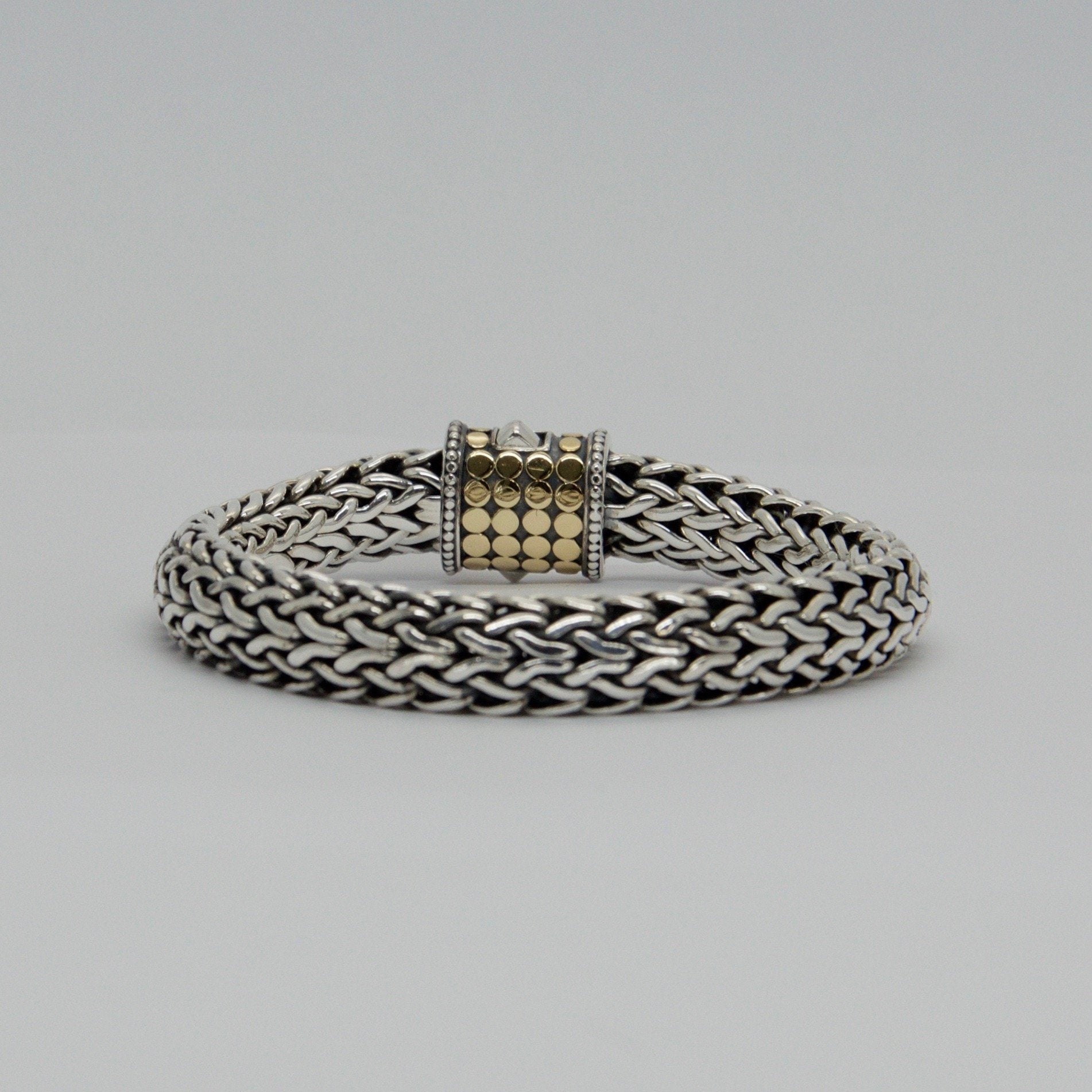 John Hardy Two-Tone Dot Collection Chain Bracelet