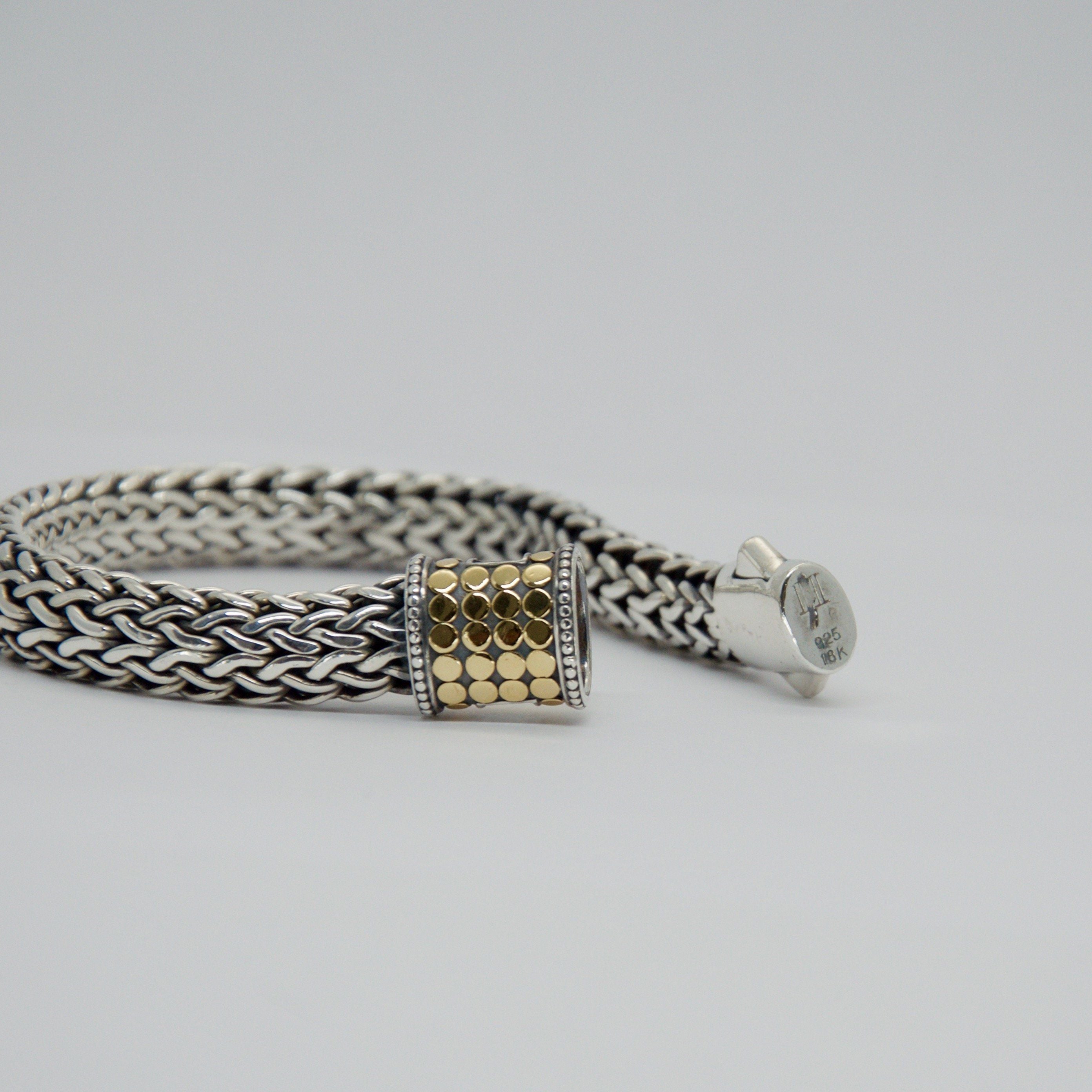 John Hardy Two-Tone Dot Collection Chain Bracelet