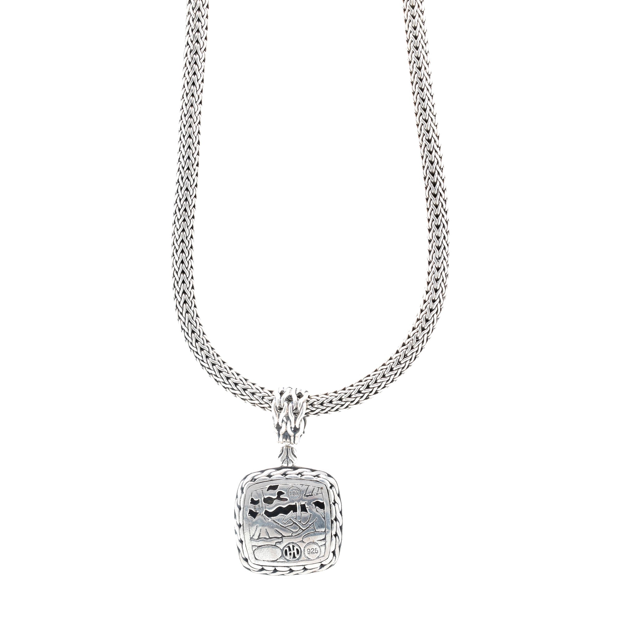 John Hardy Two-Tone Palu Pendant Necklace