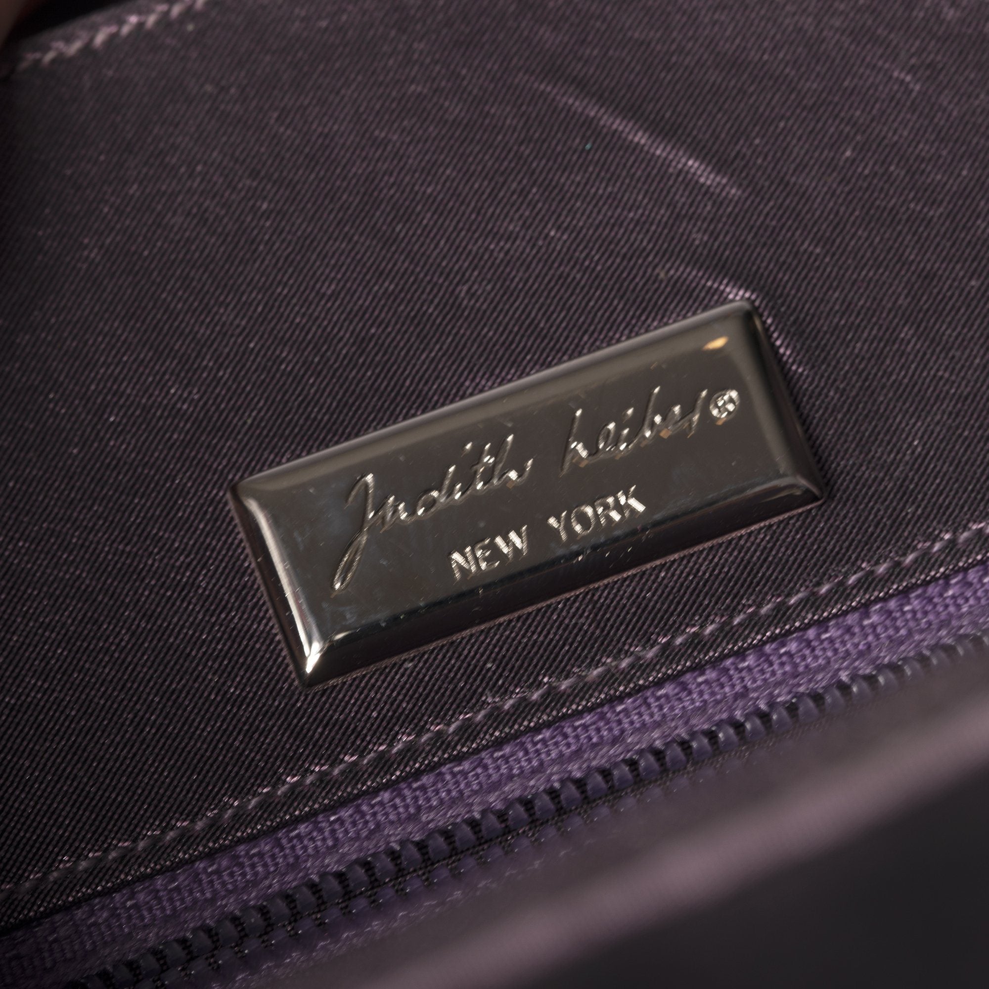 Judith Leiber Satin Mini Evening Bag