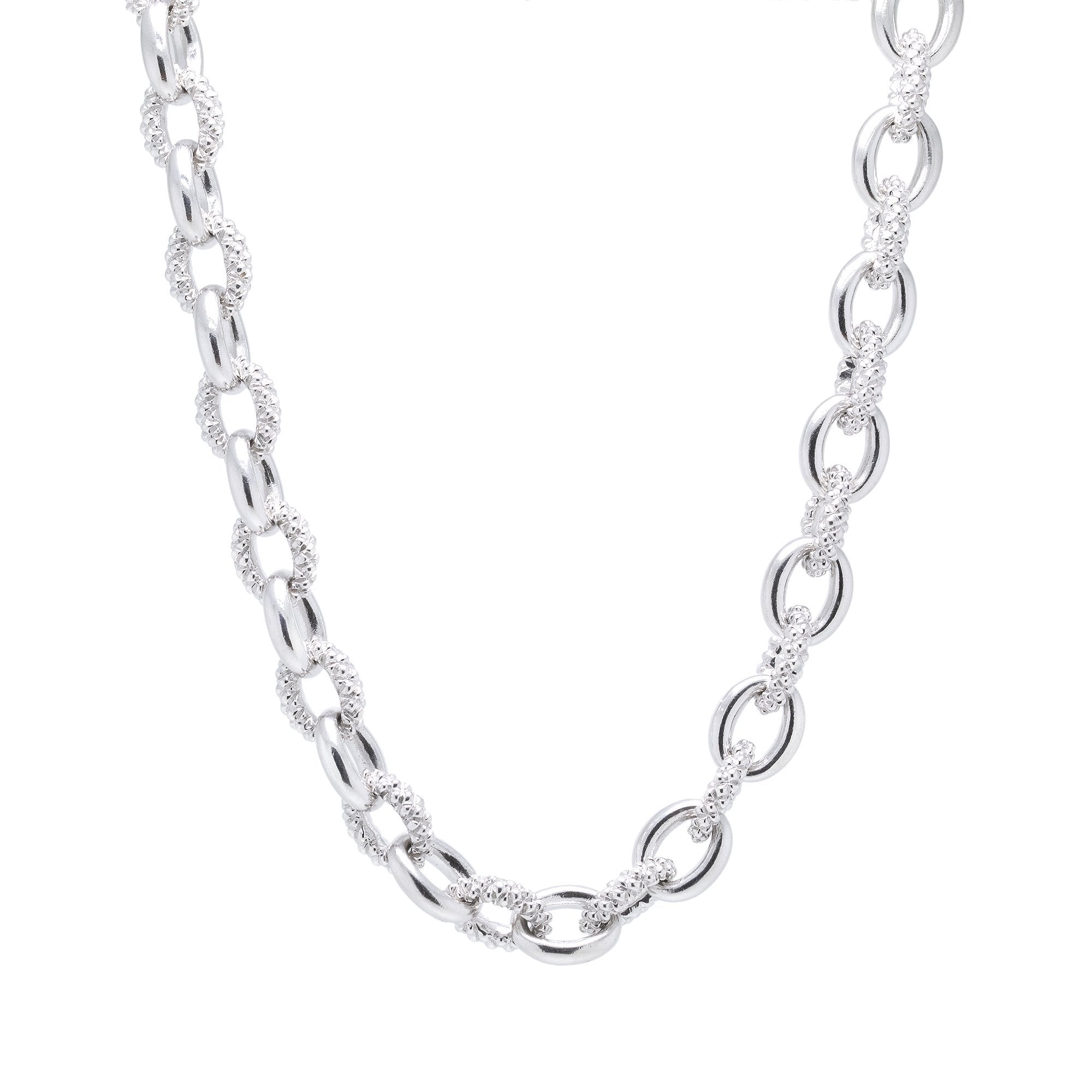 Judith Ripka Diamond Fontaine Chain Necklace