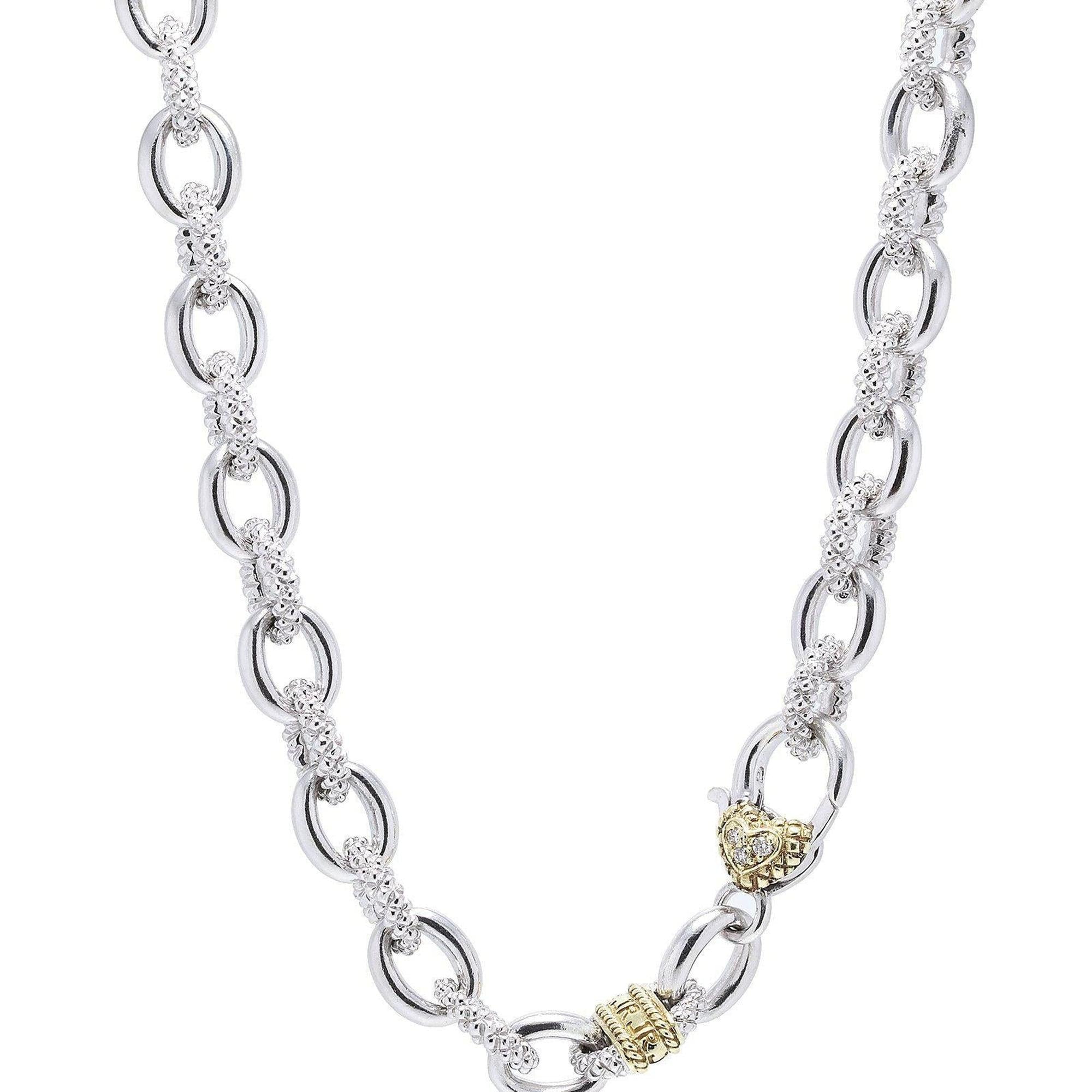 Judith Ripka Diamond Fontaine Chain Necklace
