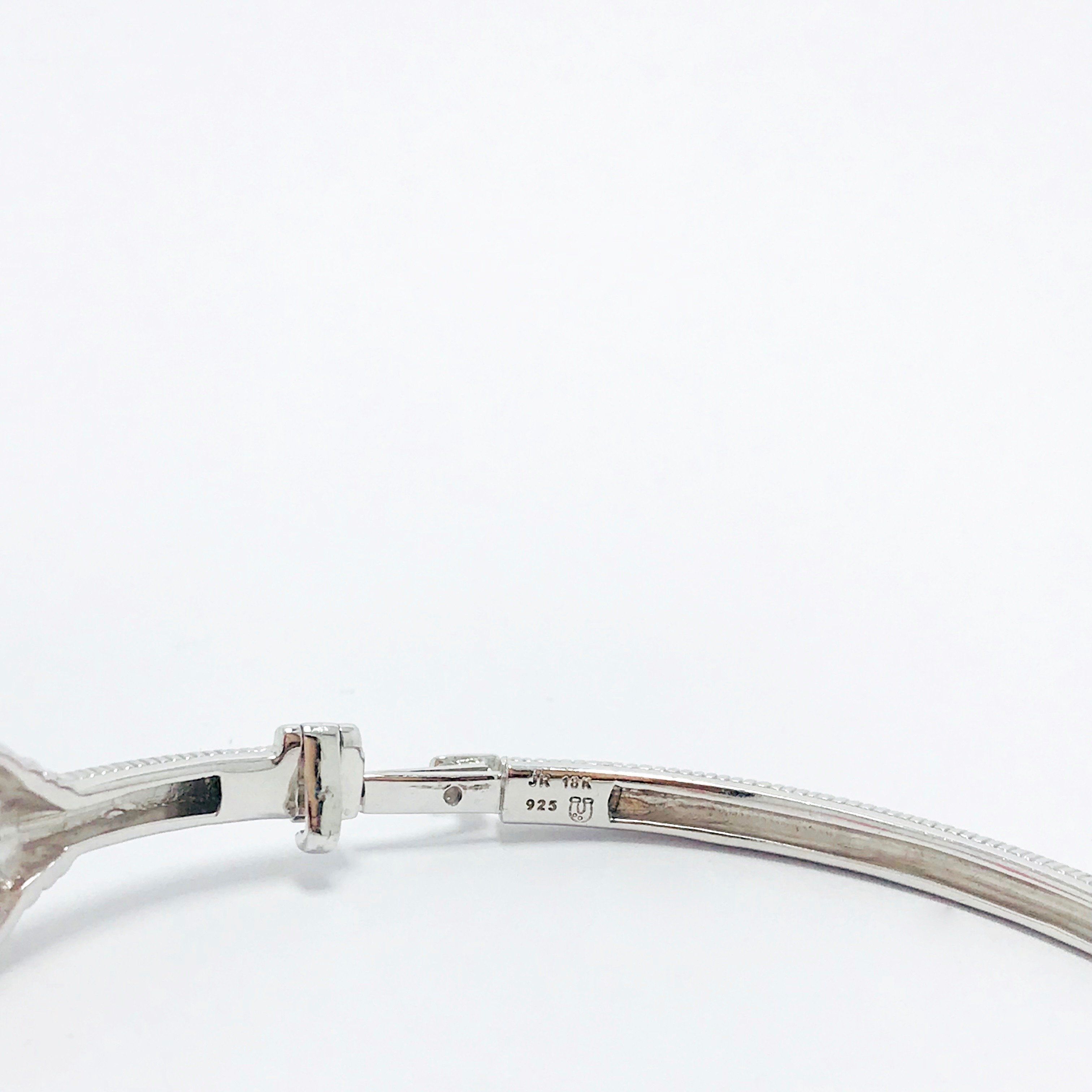 Judith Ripka Eclipse Bangle Bracelet