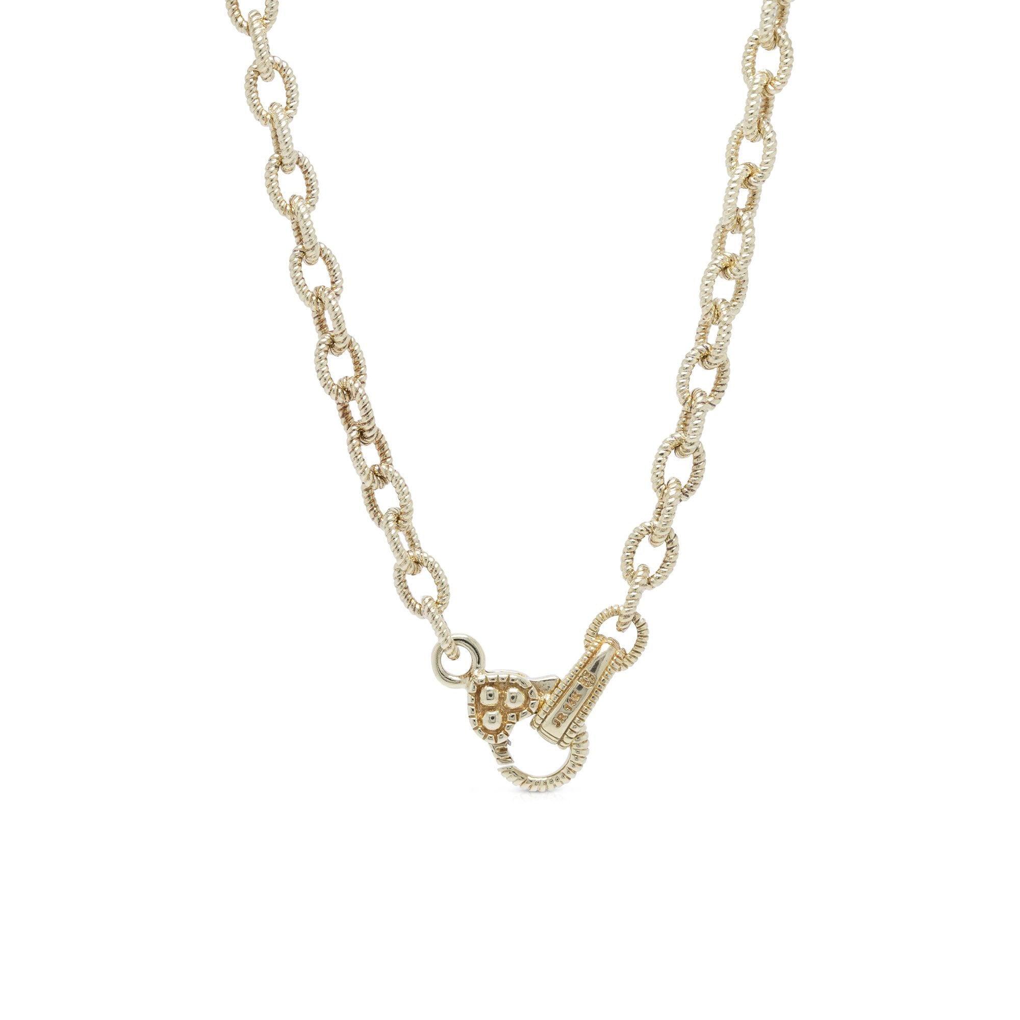 Judith Ripka Glacier Mother of Pearl & Quartz Doublet Necklace