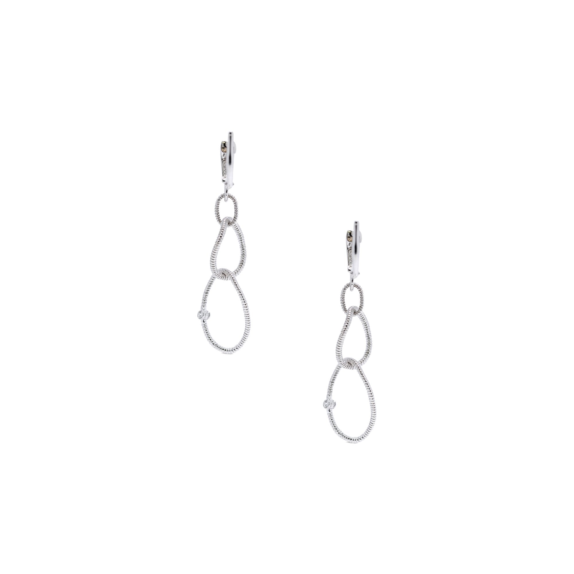 Judith Ripka Jubilee Oval Link Drop Earrings