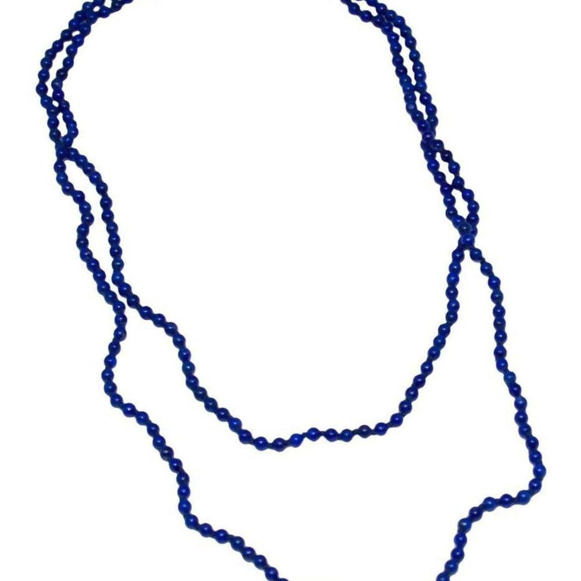 Lapis Lazuli Bead Necklace