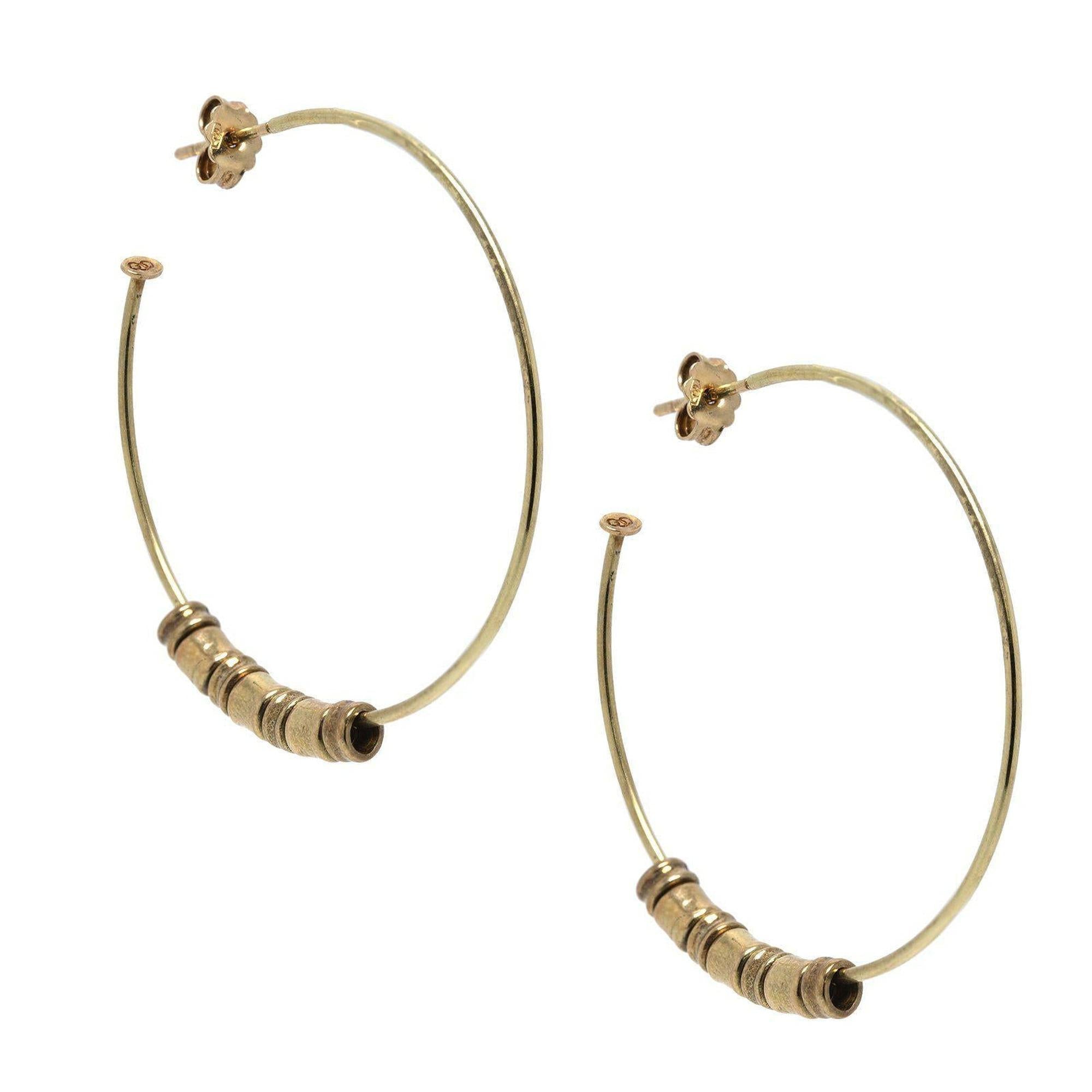 Links of London 18K Gold Allsorts Hoop Earrings