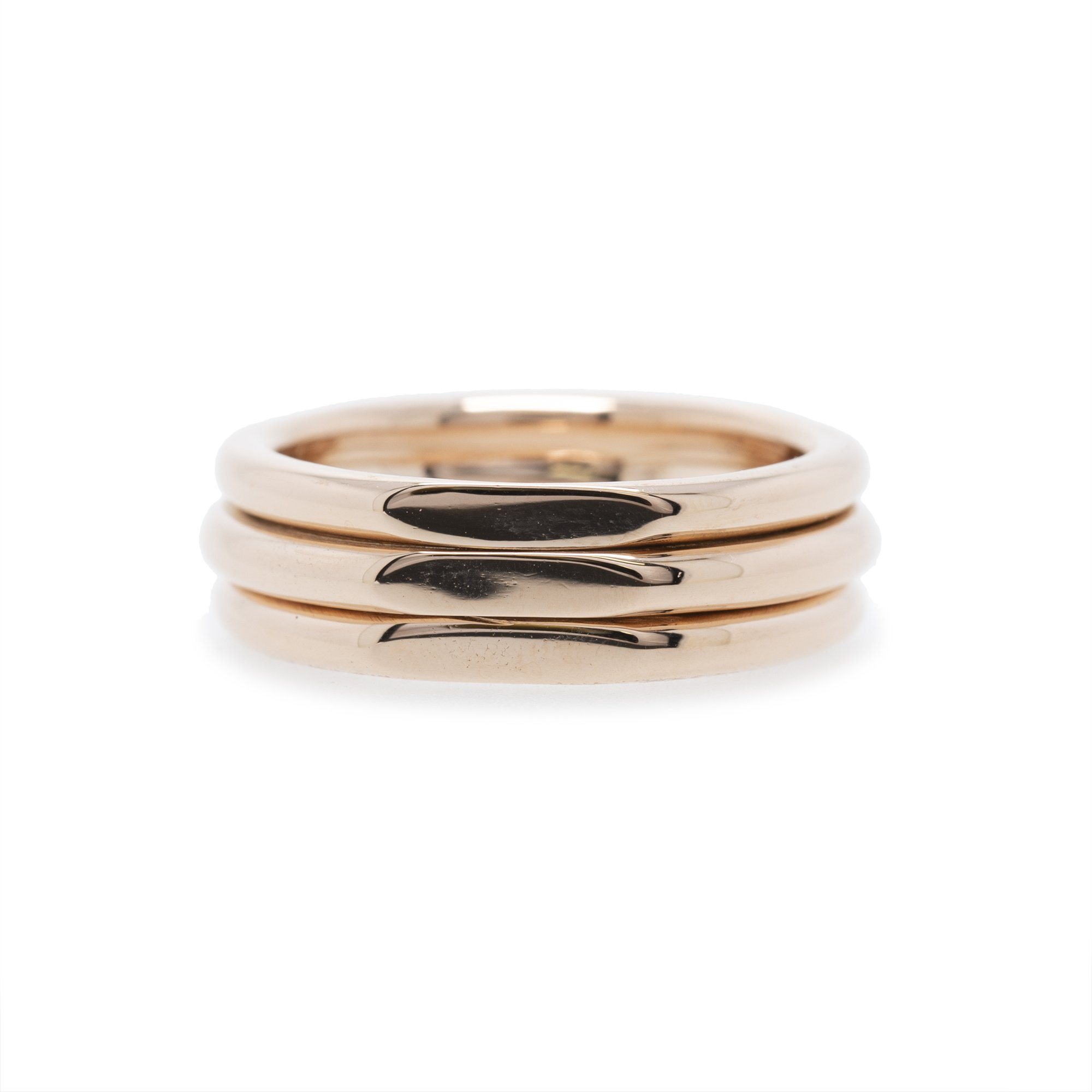 Links of London 18k Rose Gold and Diamond 20/20 Classic Ring
