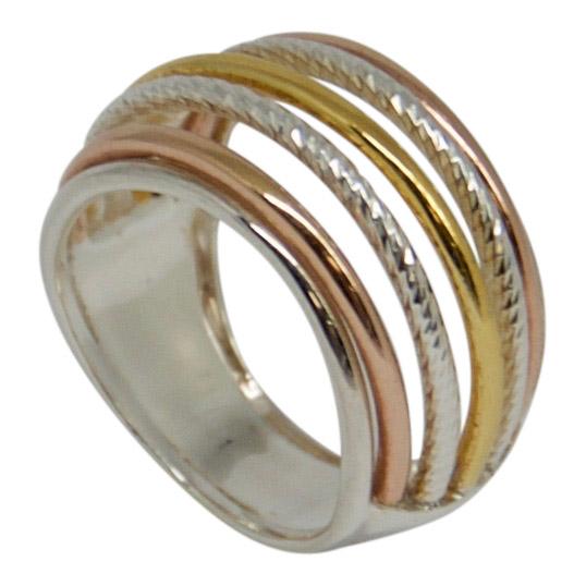 Links of London Aurora Mixed Metal Cocktail Ring