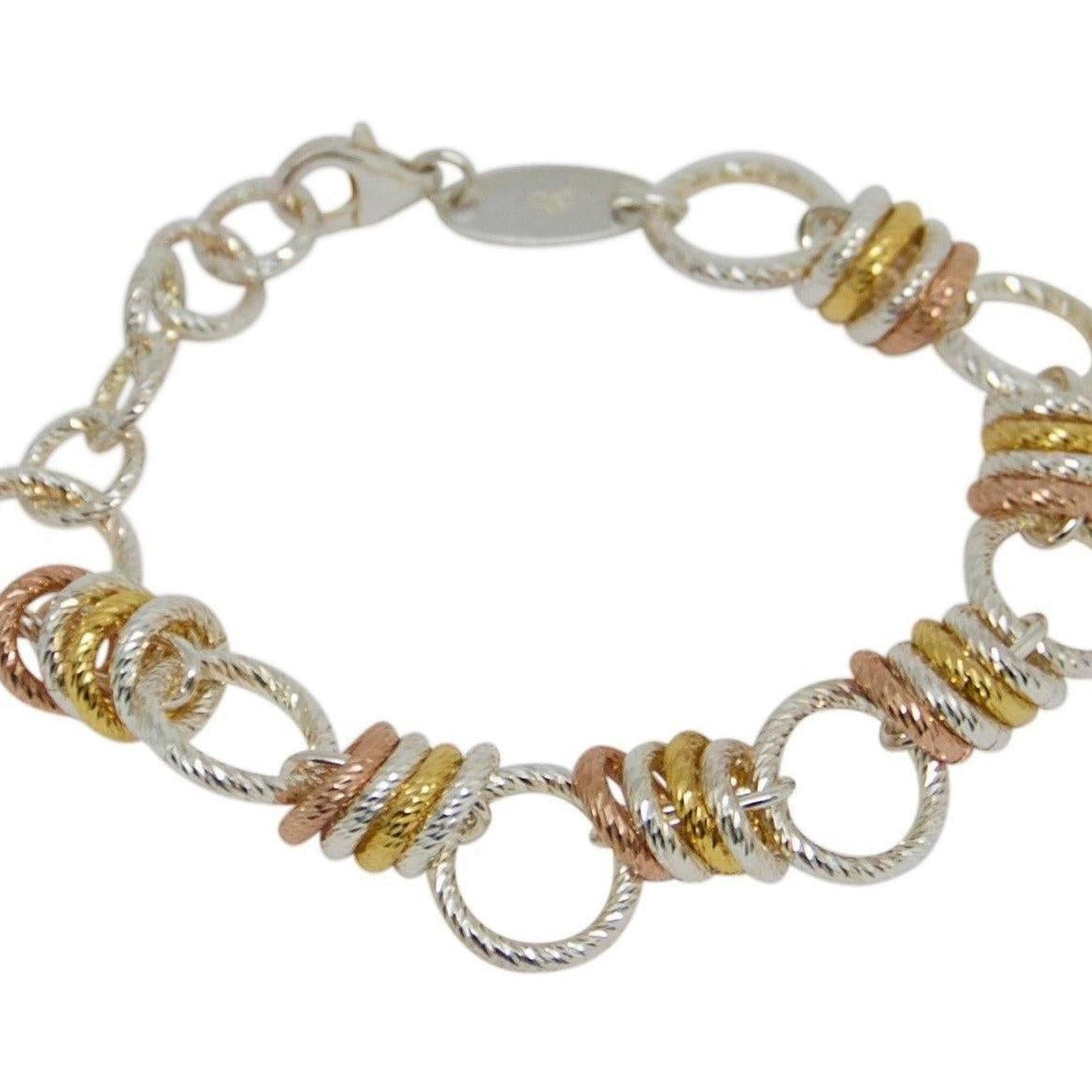 Links of London Aurora Mixed Metal Large Link Bracelet