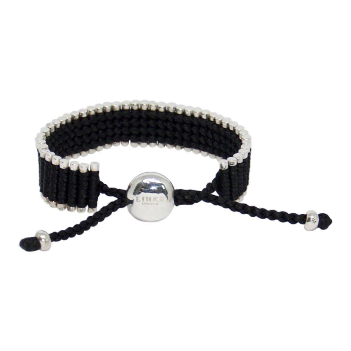 Links of London Black Friendship Bracelet