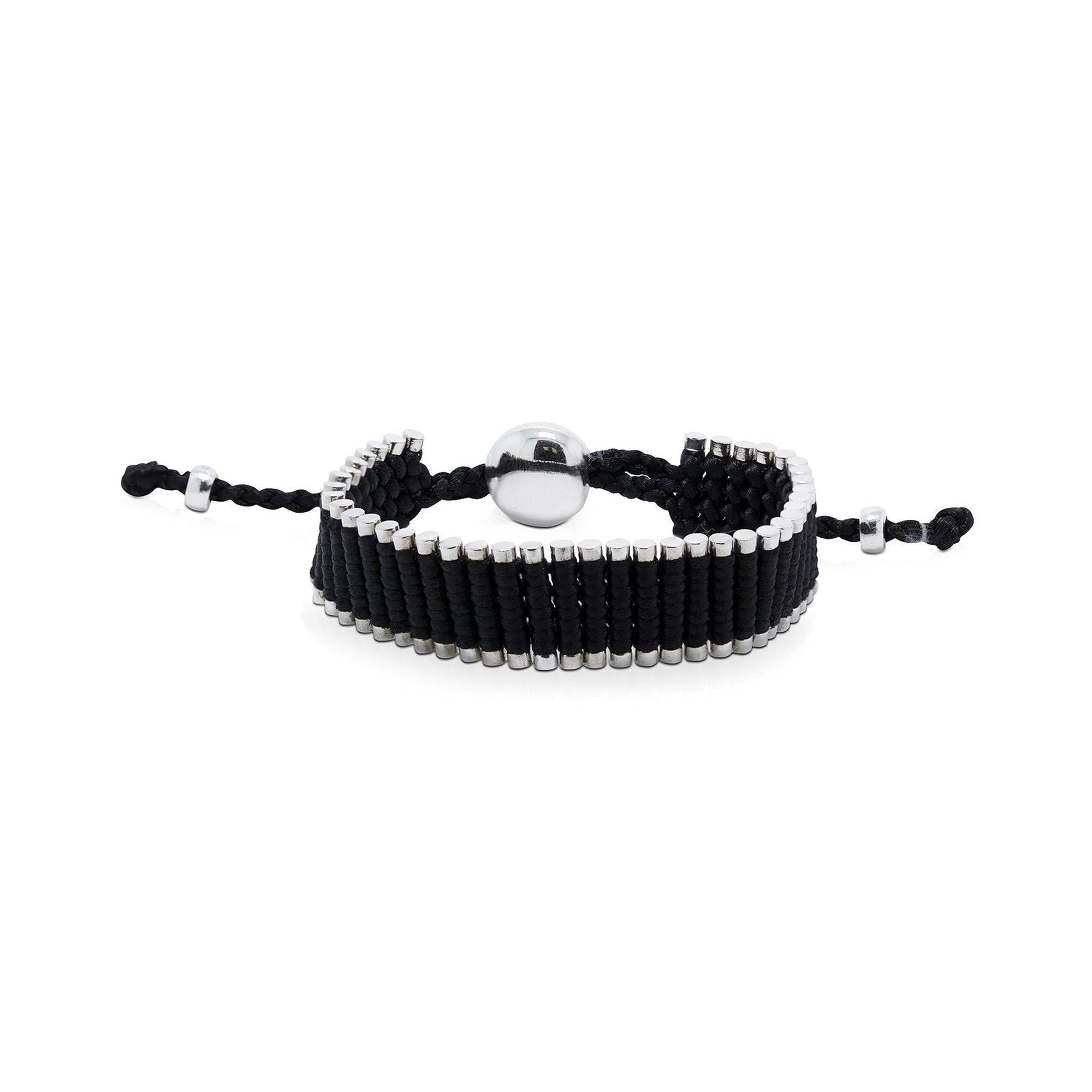 Links of London Black Friendship Bracelet