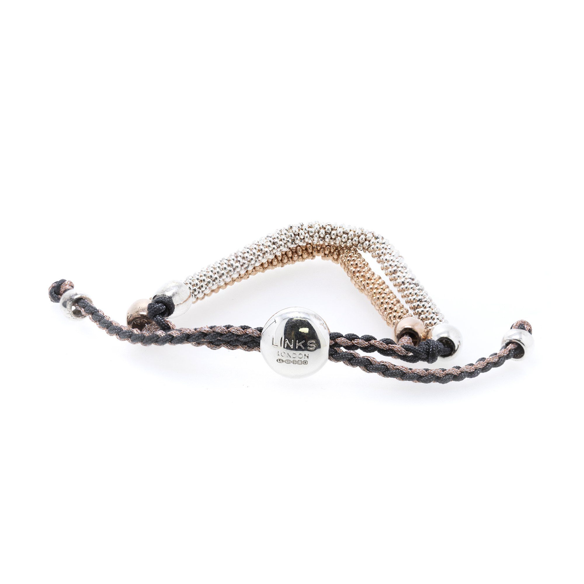 Links of London Effervescence Star Double Cord Bracelet