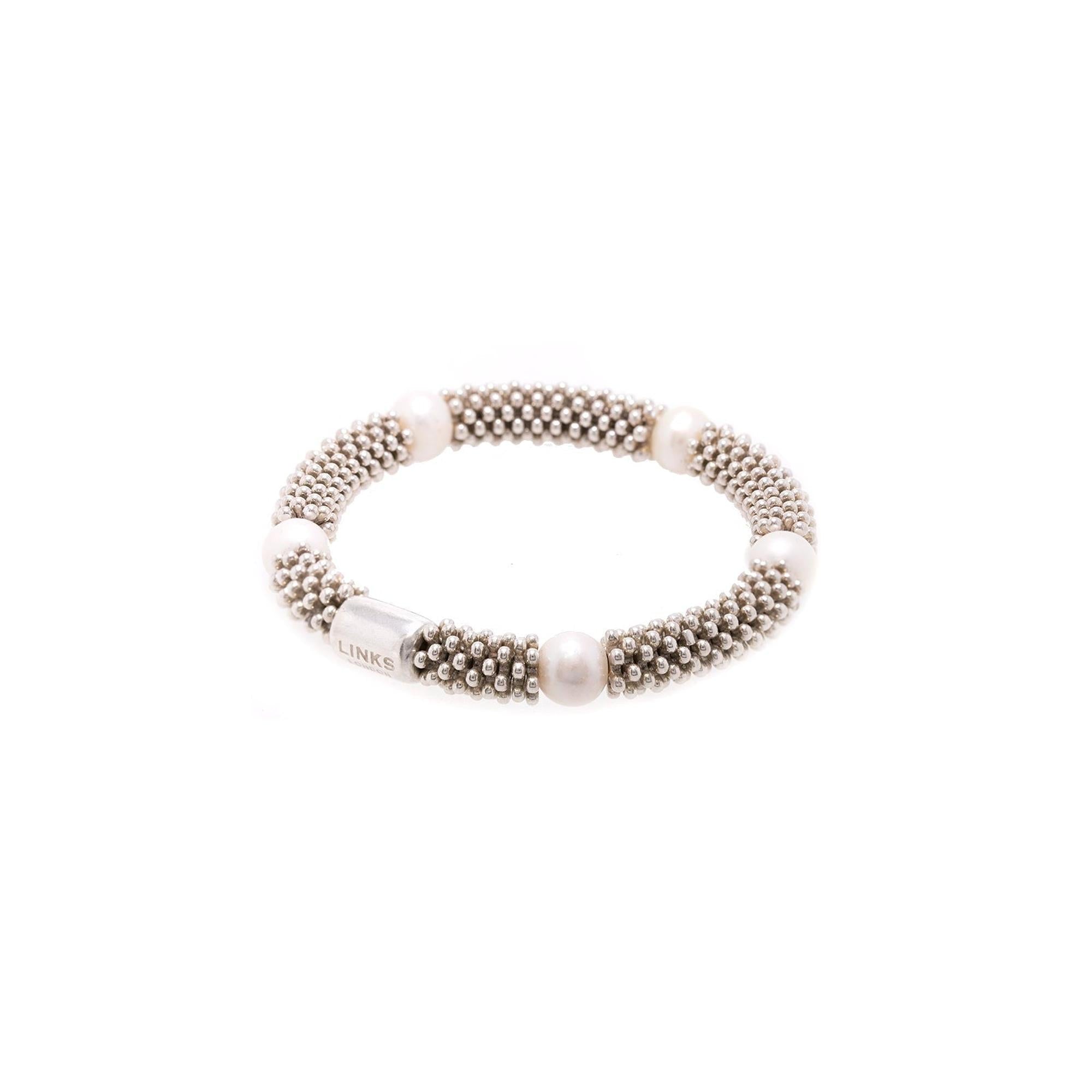 Links of London Effervescence Star Pearl Bracelet