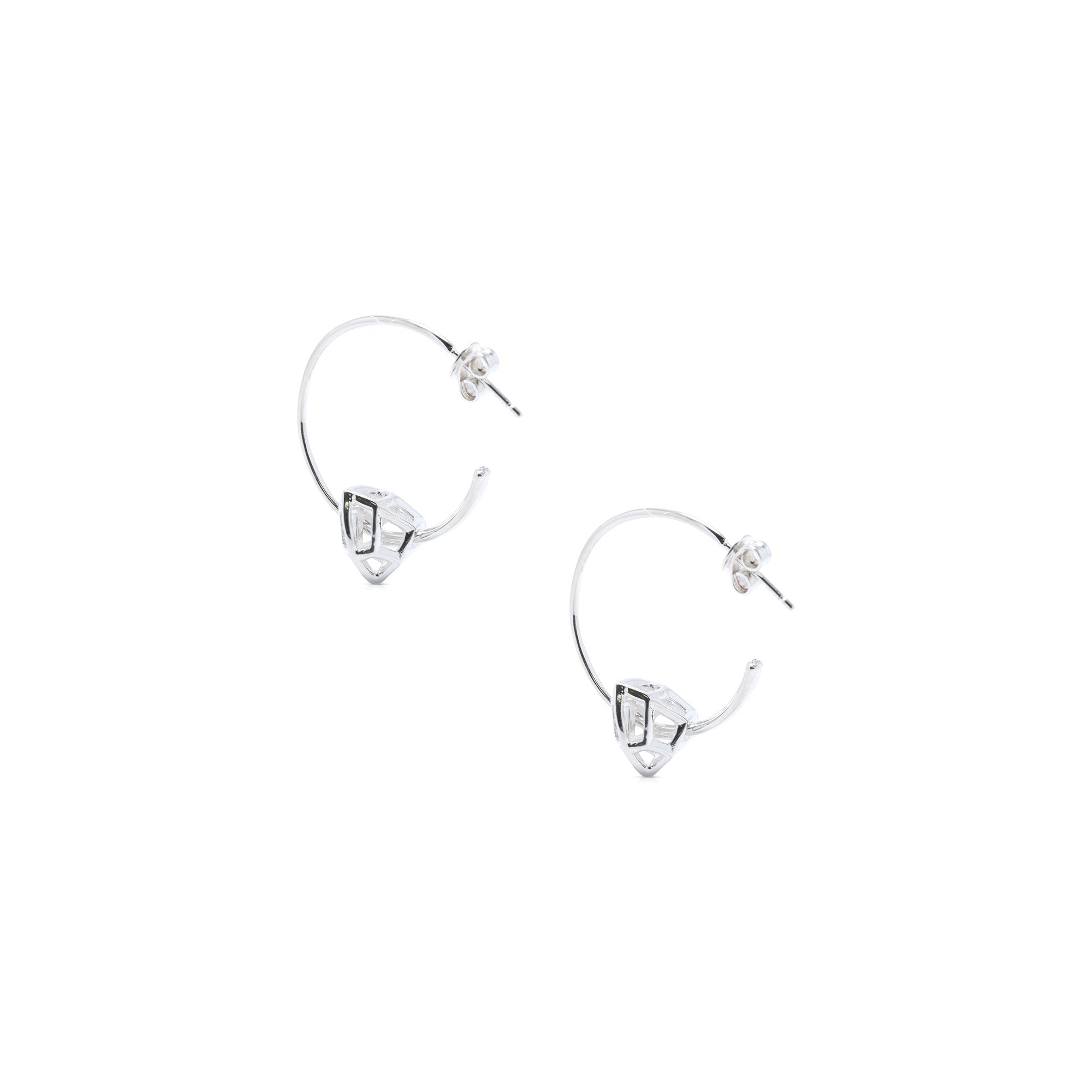 Links of London Flutter and Wow Hoop Earrings