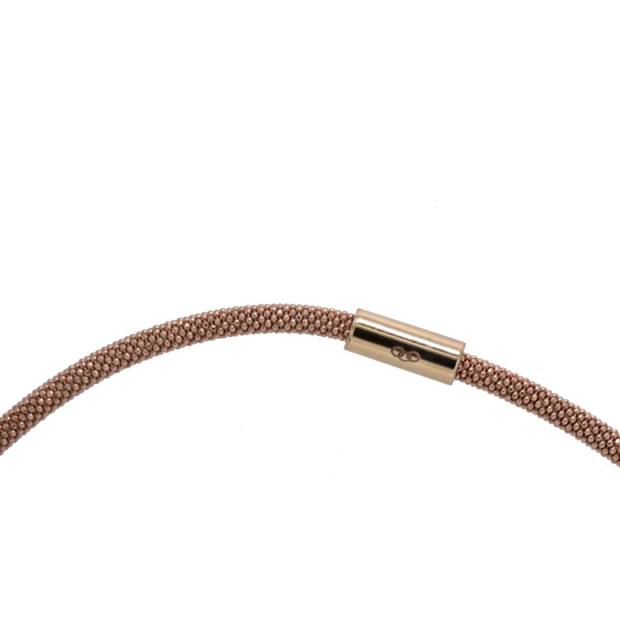 Links of London Rose Gold Vermeil Effervescence Star Dust CZ Necklace w/ Box