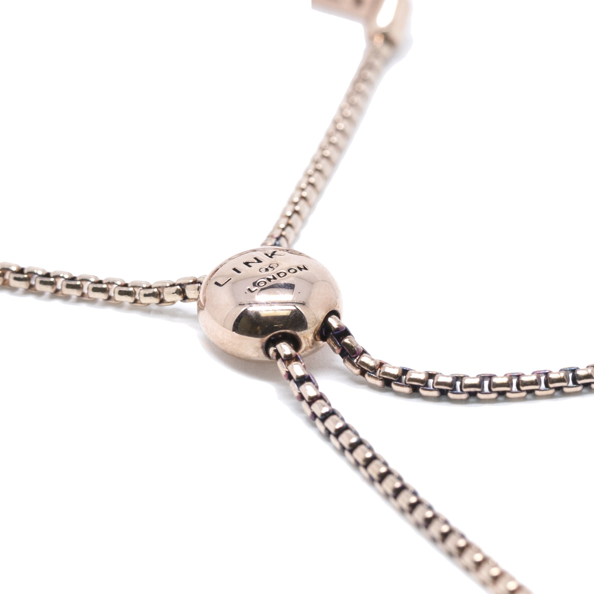 Links of London Rose Gold Vermeil Timeless Bracelet