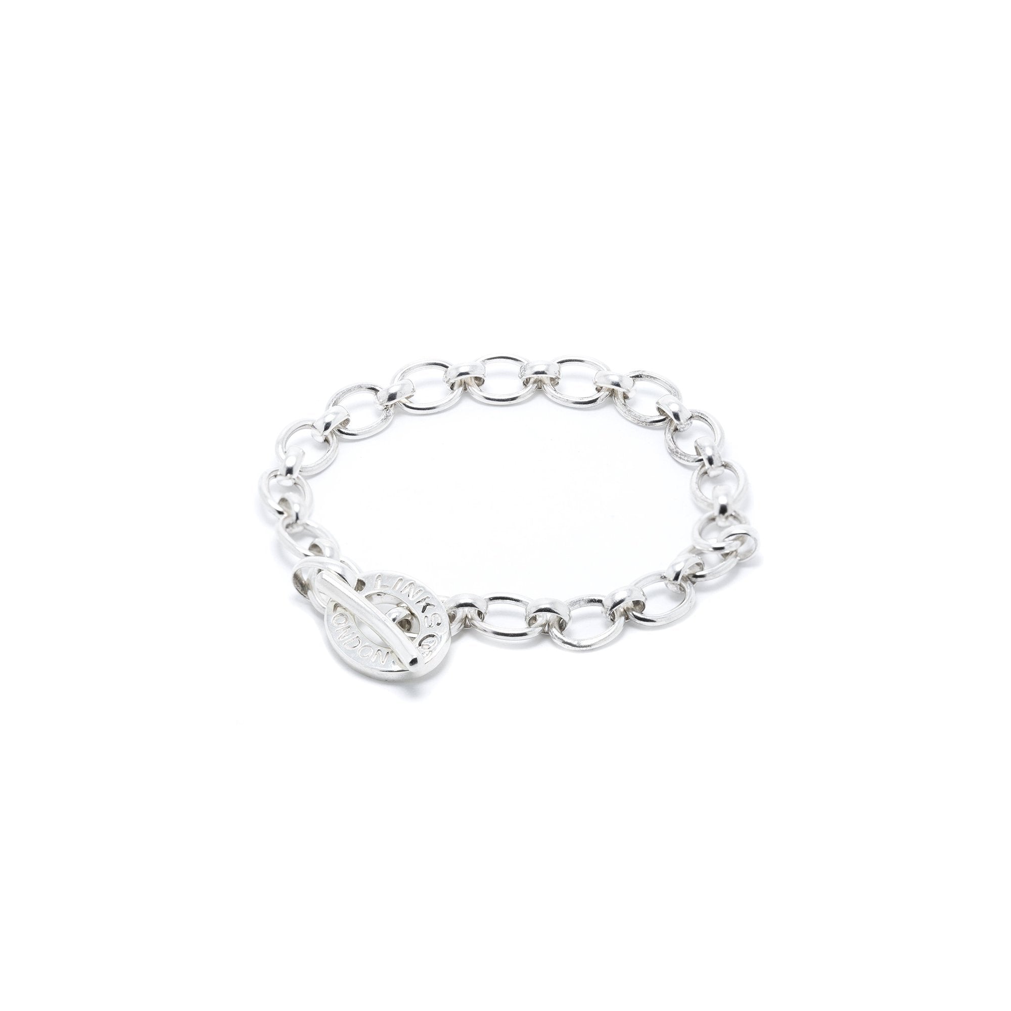 Links of London Signature Links Toggle Charm Bracelet