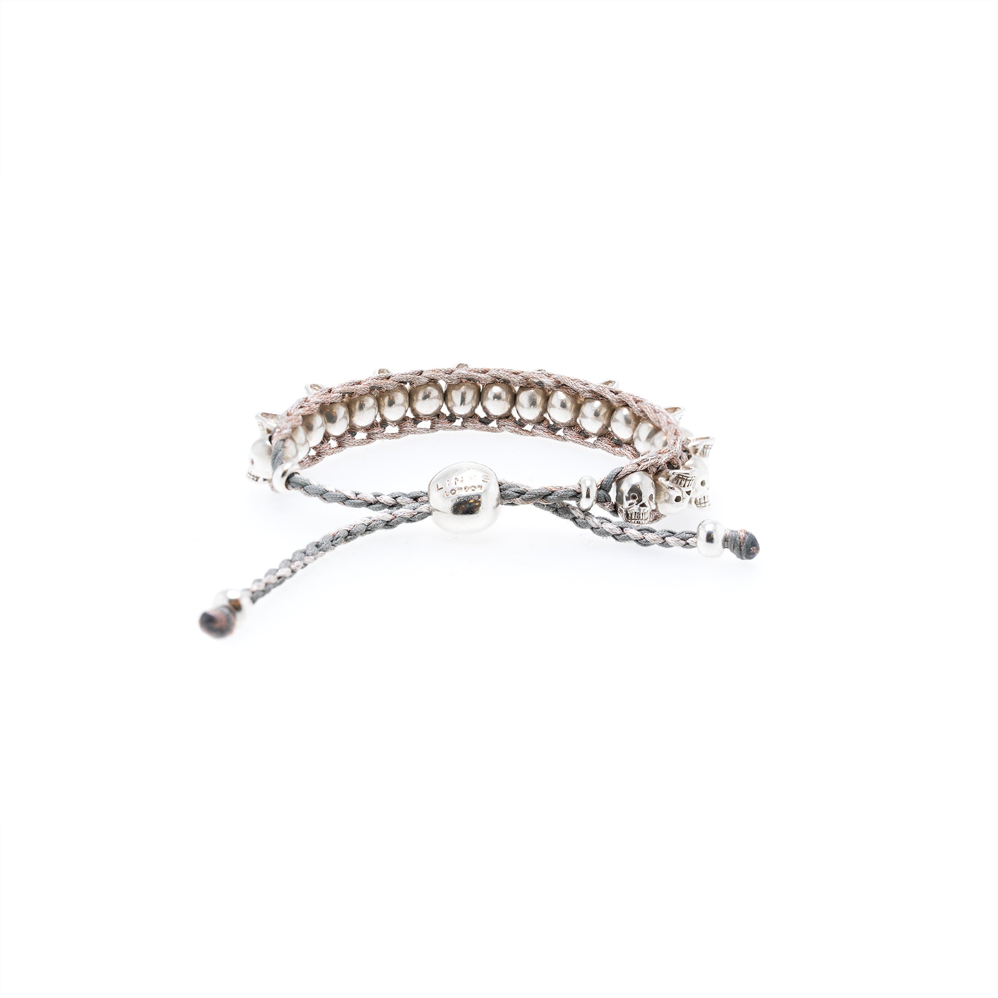 Links of London Skull Friendship Bracelet