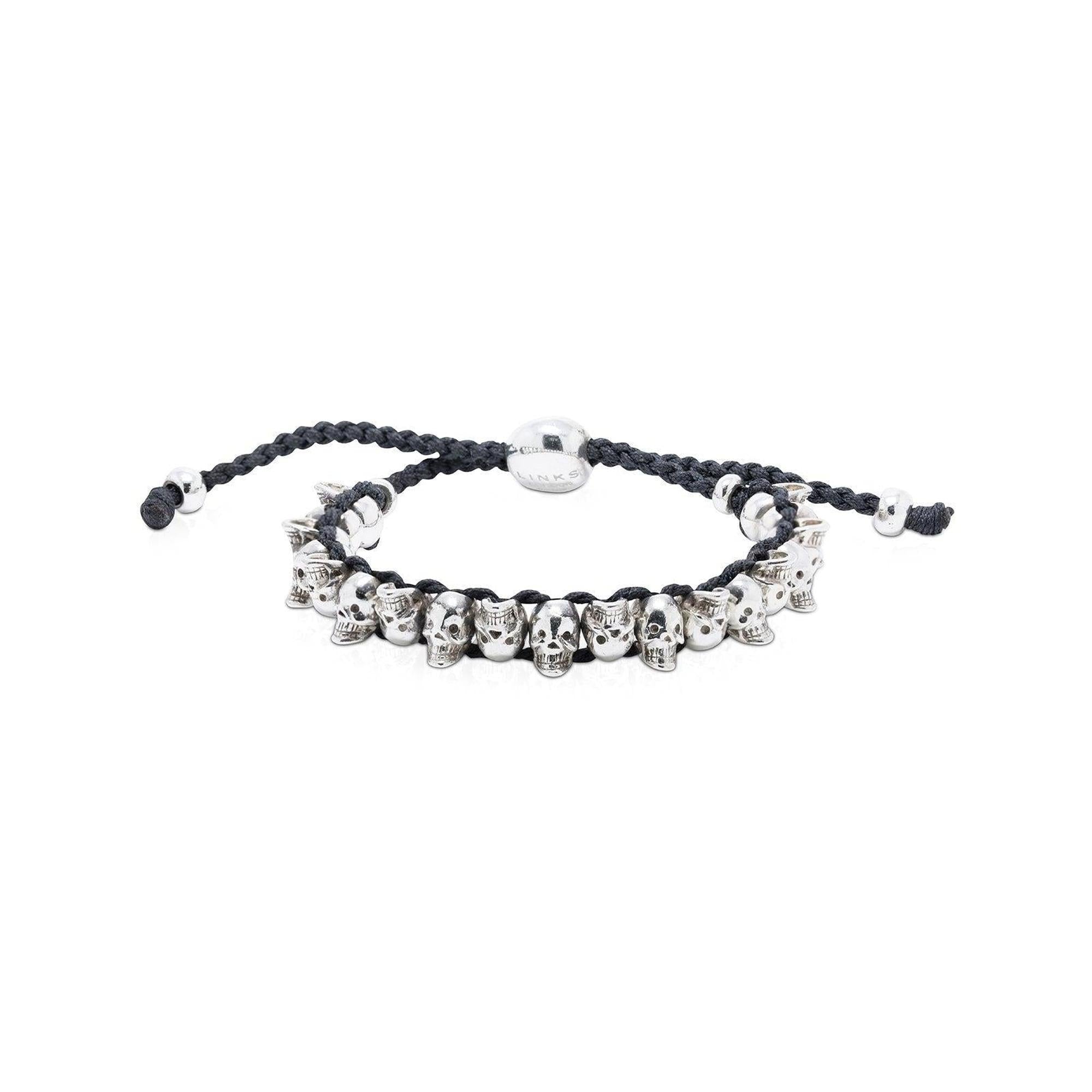 Links of London Skull Friendship Bracelet