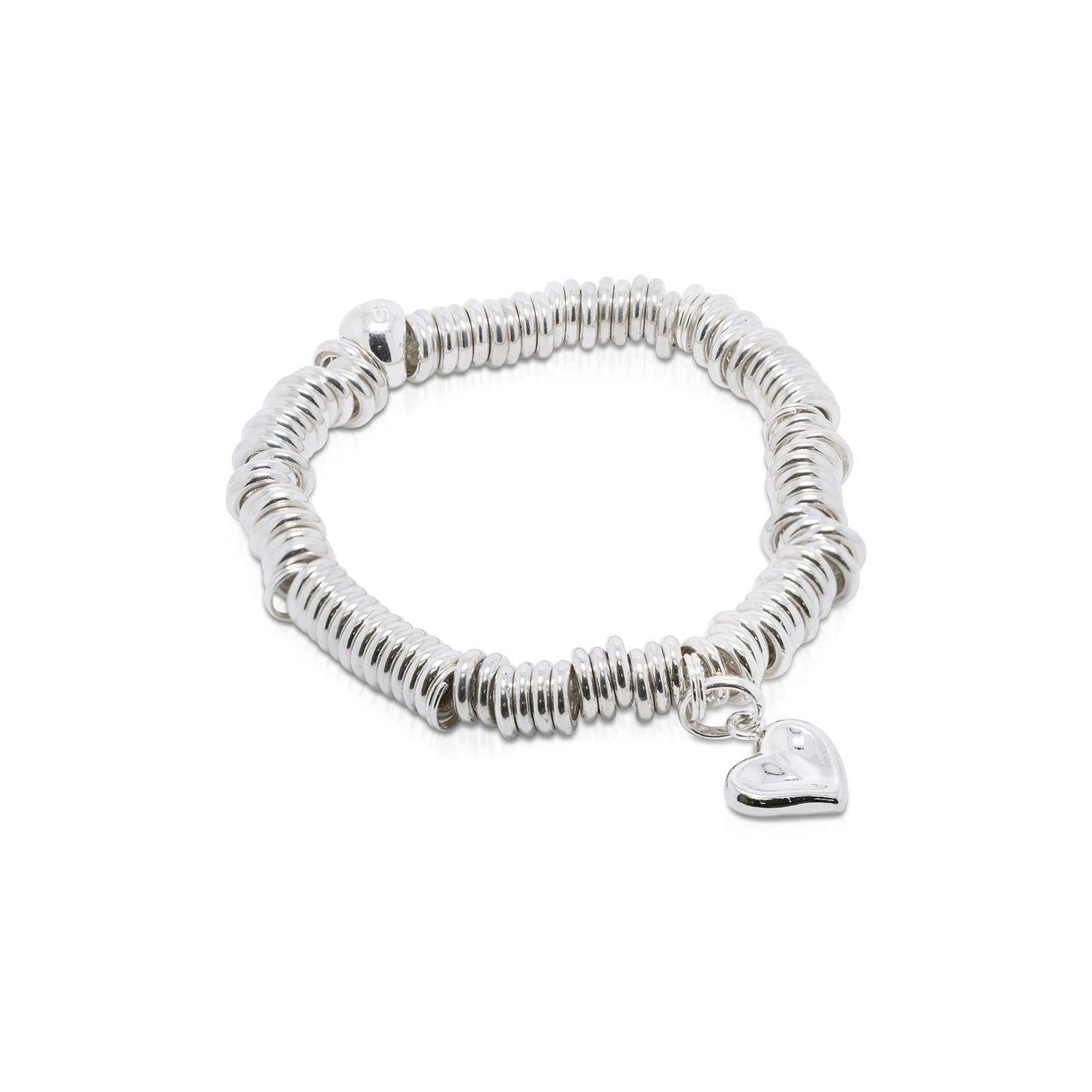 Links of London Thumbprint Heart Sweetie Charm Bracelet