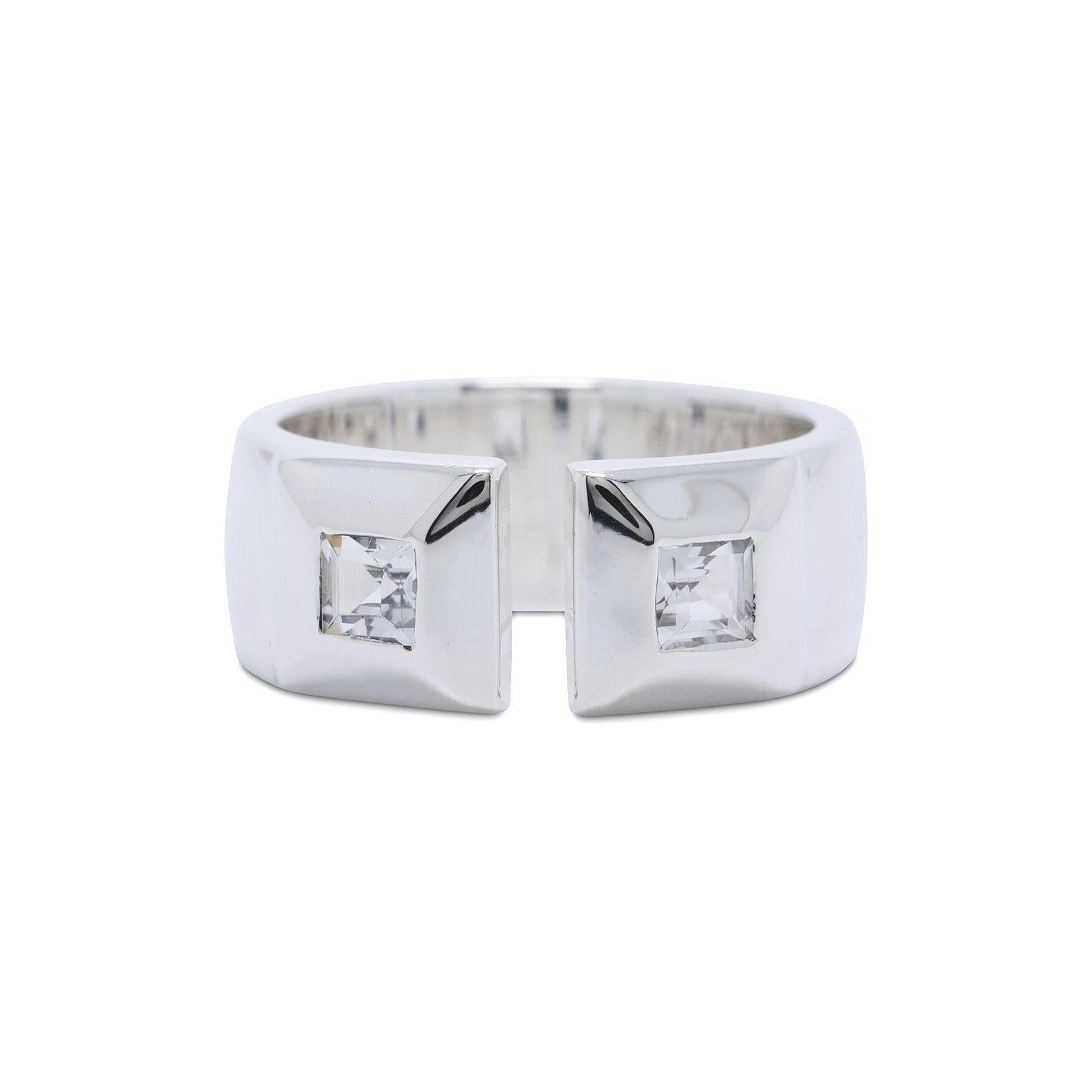 Links of London Topaz Open Band Ring