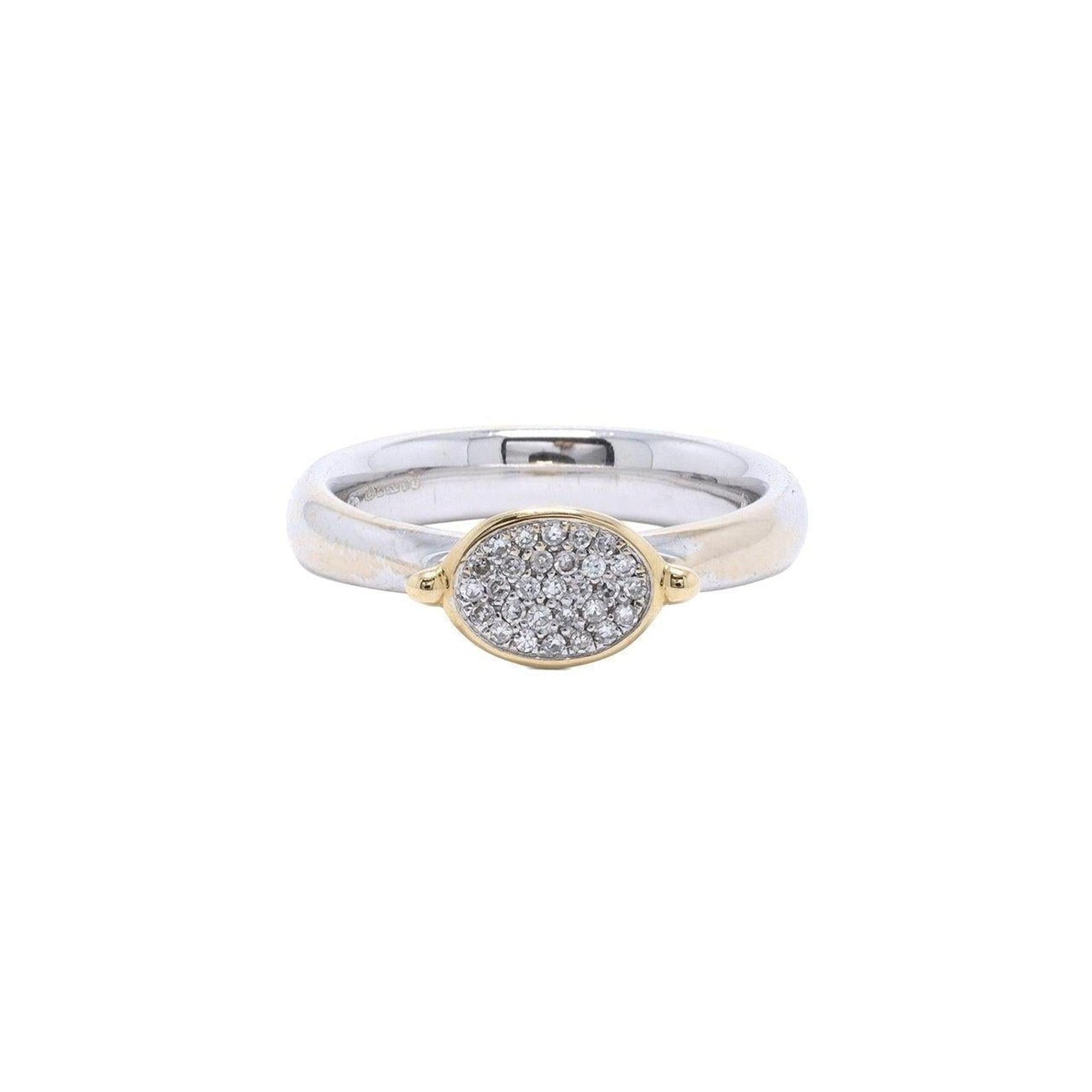 Links of London Two-Tone Diamond Essentials Ring