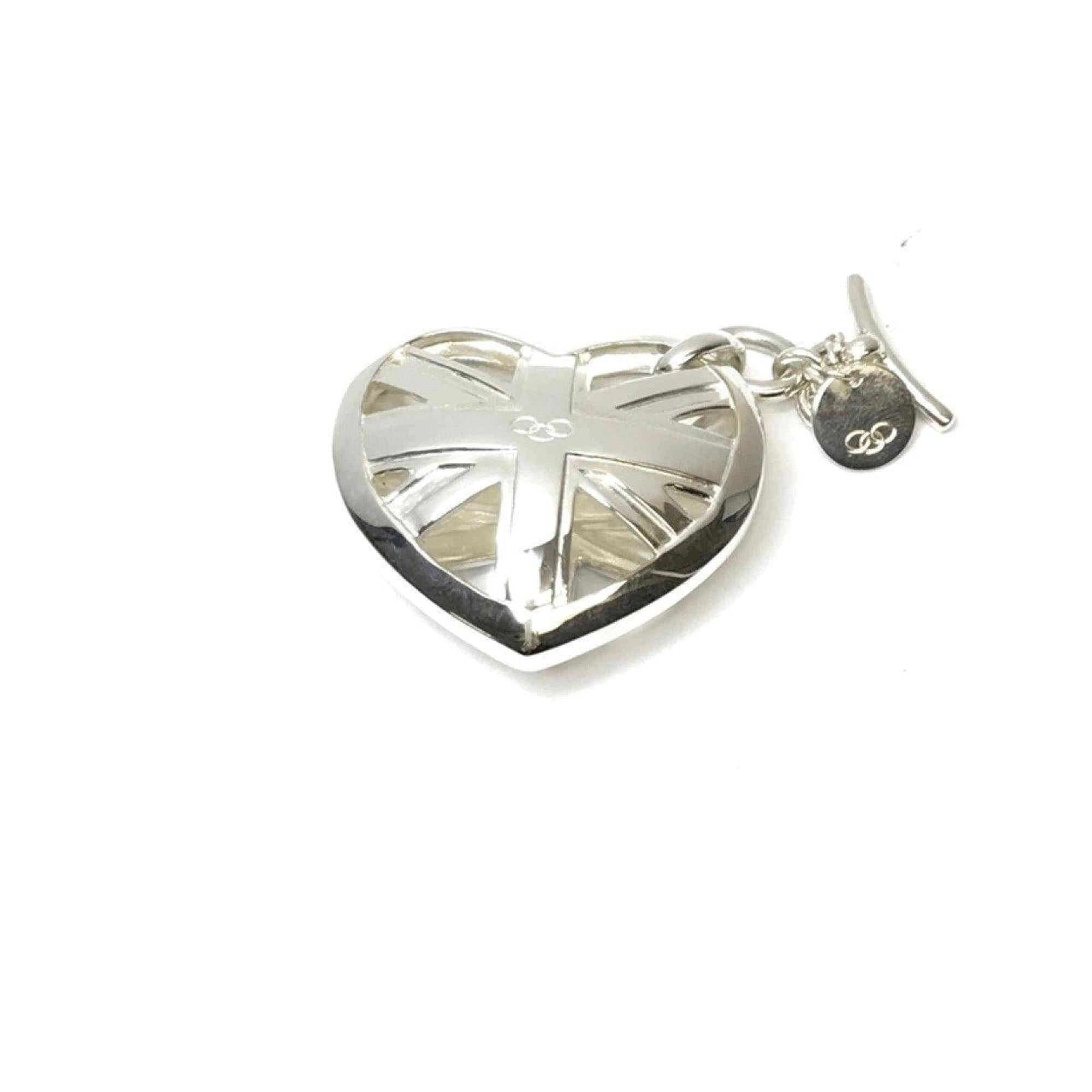 Links of London Union Jack Heart Keyring