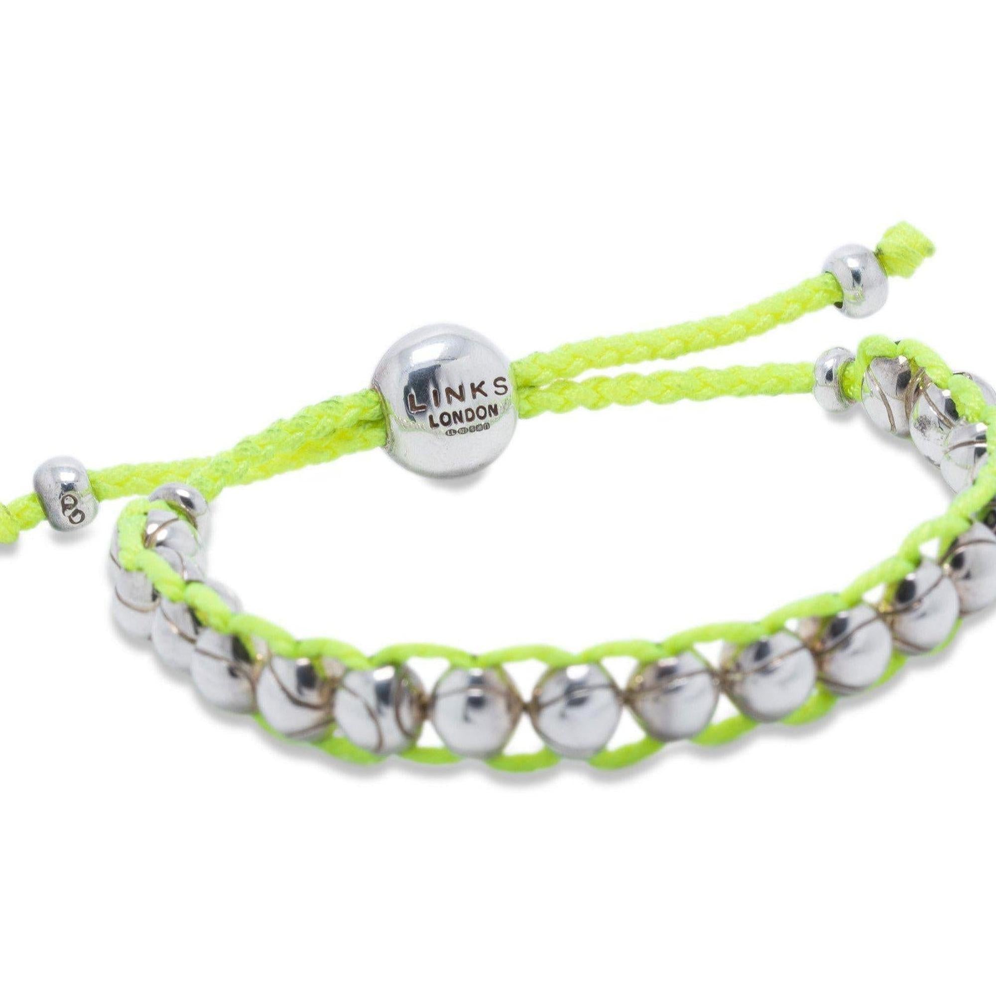 Links of London Wimbledon Tennis Ball Friendship Bracelet