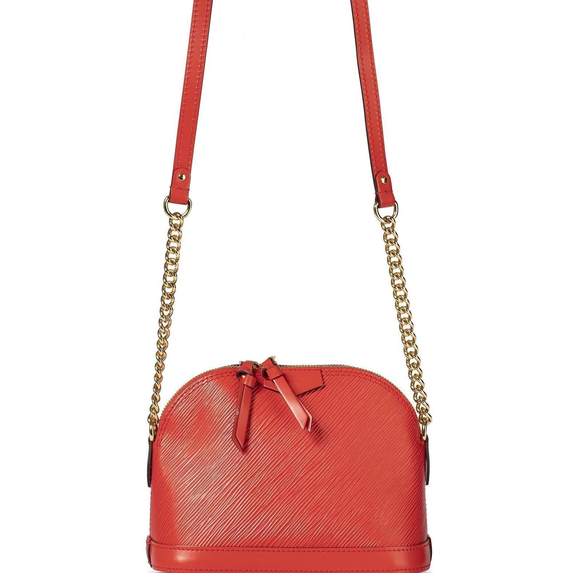 Louis Vuitton 2018 Epi Alma Mini