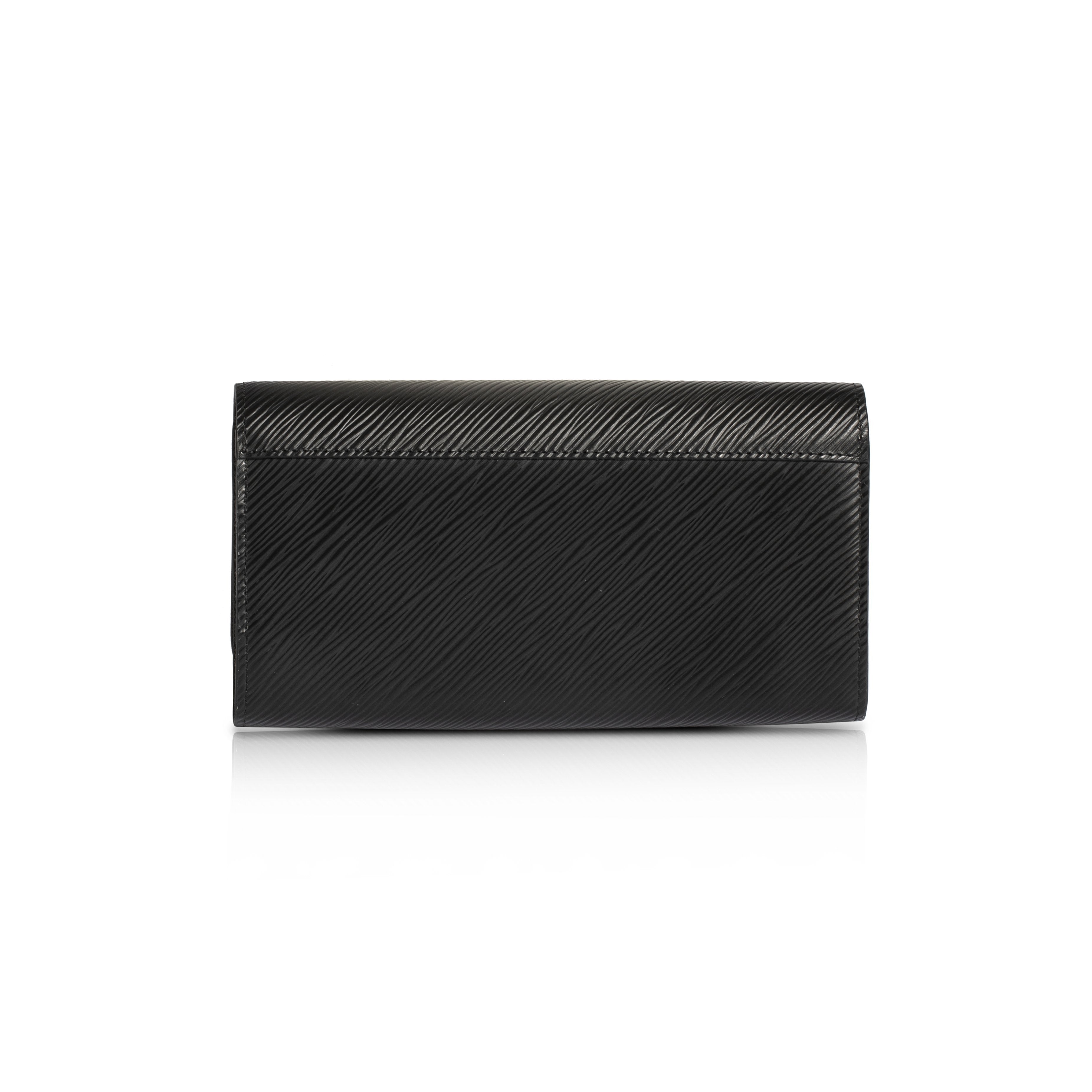 Louis Vuitton 2019 Black Epi Twist Wallet