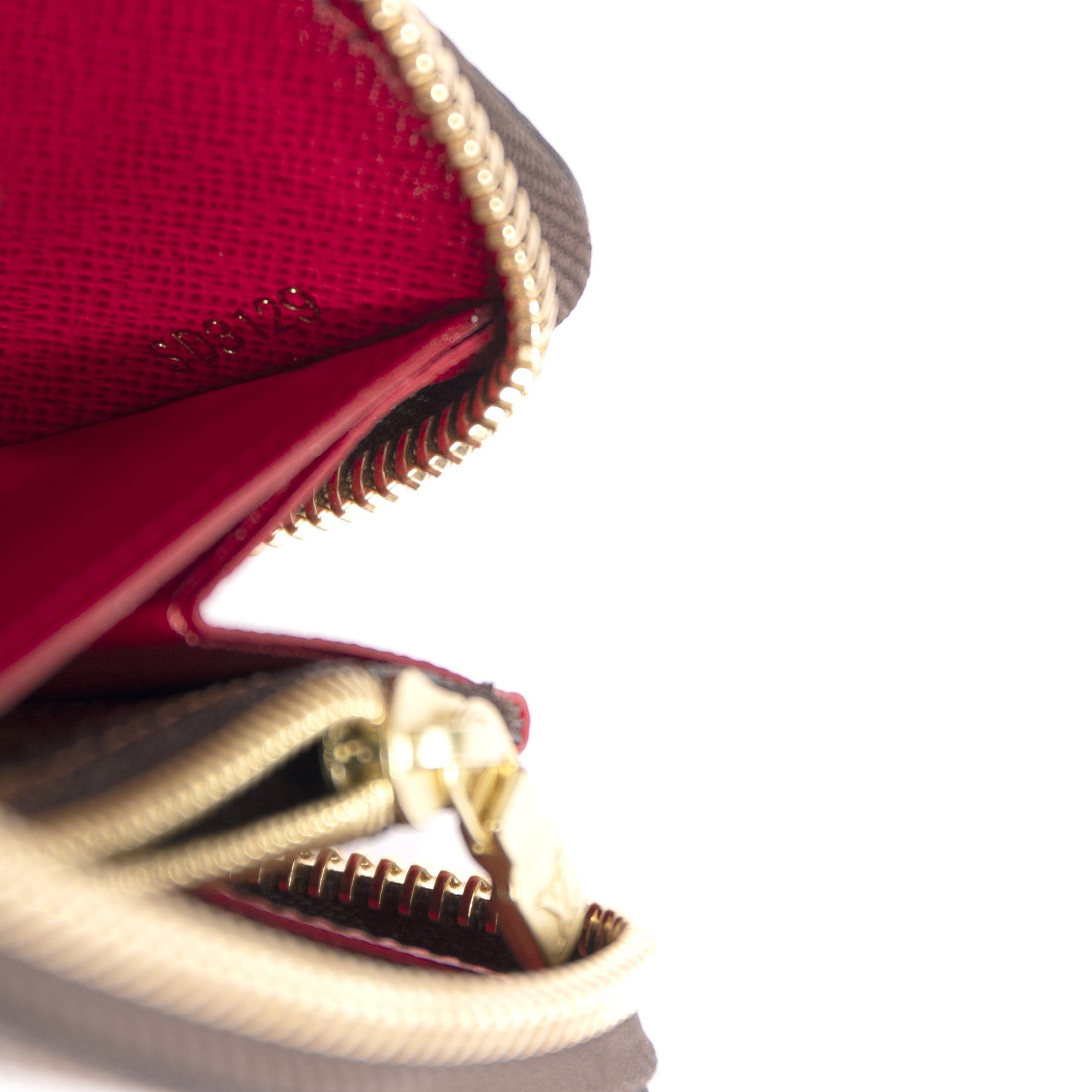 Louis Vuitton 2019 Damier Ebene Clemence Wallet