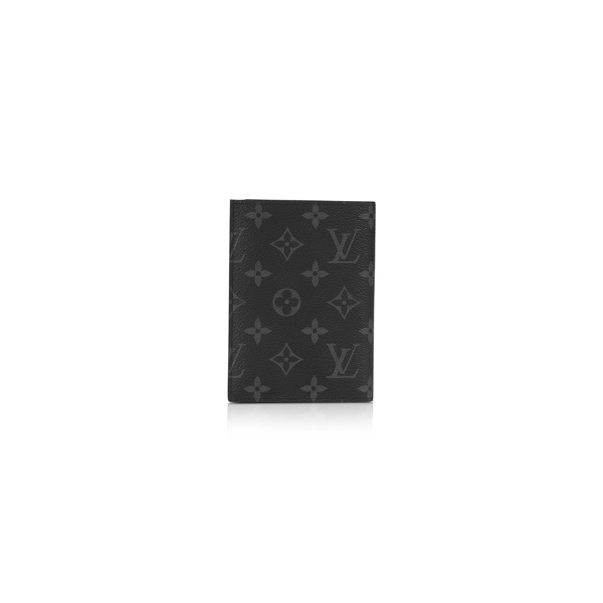 Louis Vuitton 2019 Monogram Eclipse Passport Cover