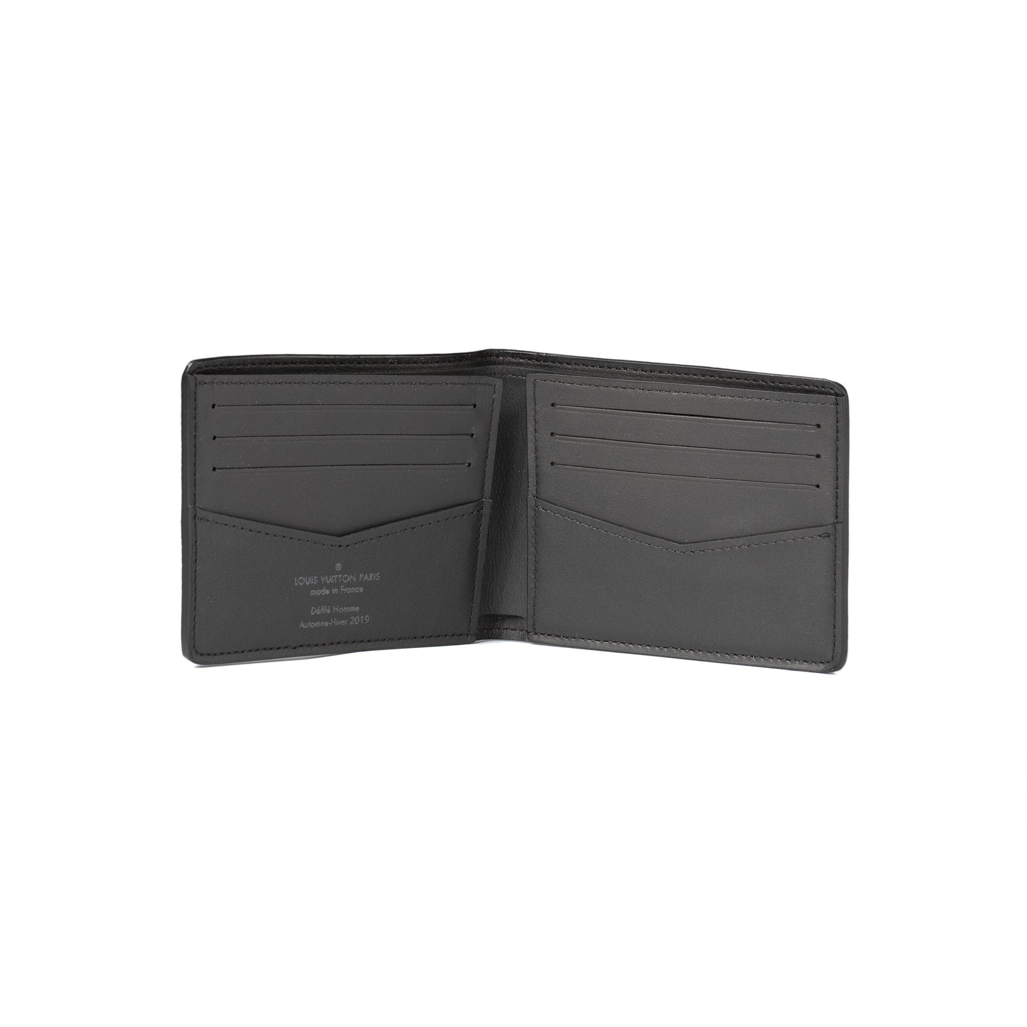 Louis Vuitton 2019 Taiga Leather Rainbow Slender Wallet