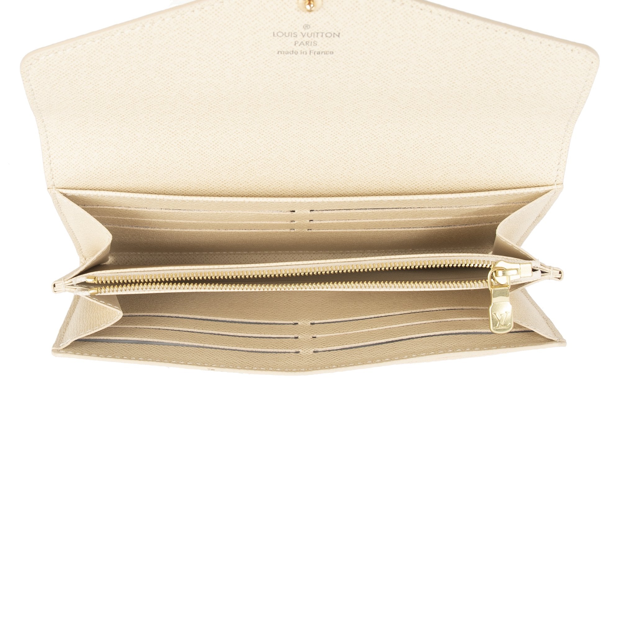 Louis Vuitton 2020 Damier Azur Sarah Wallet