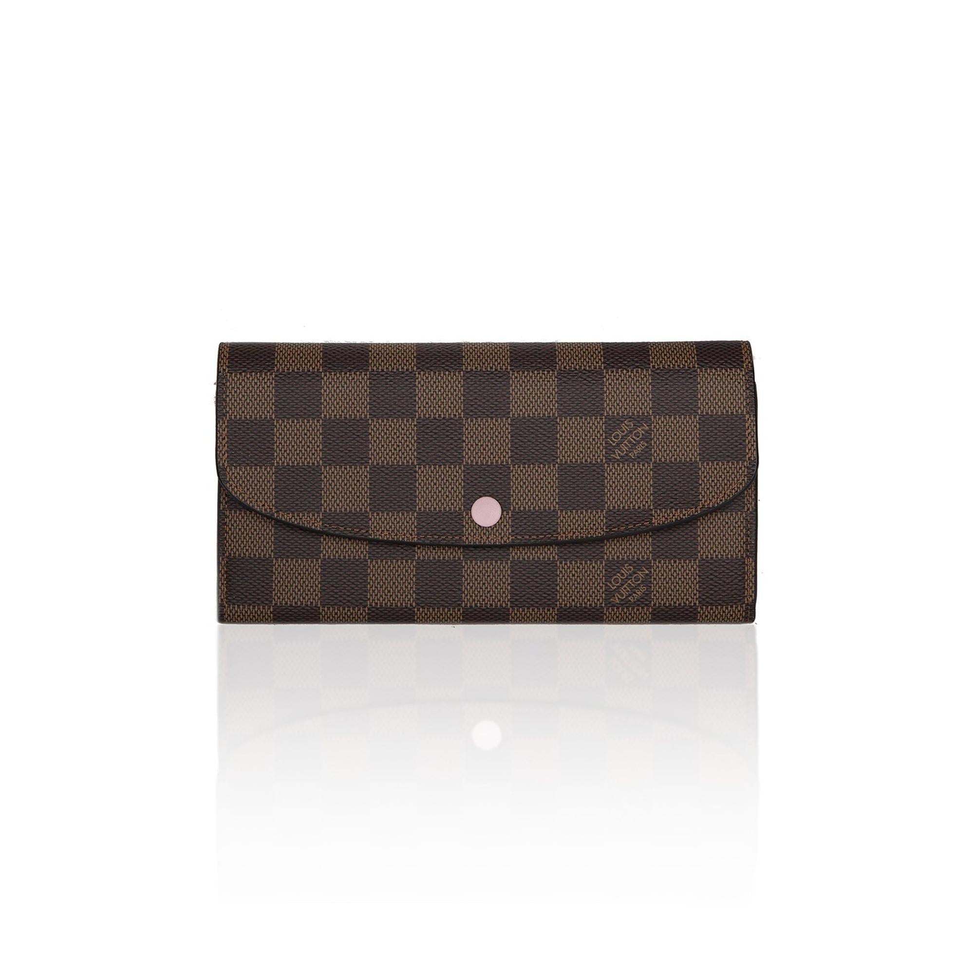 Louis Vuitton 2020 Damier Ebene Emilie Wallet