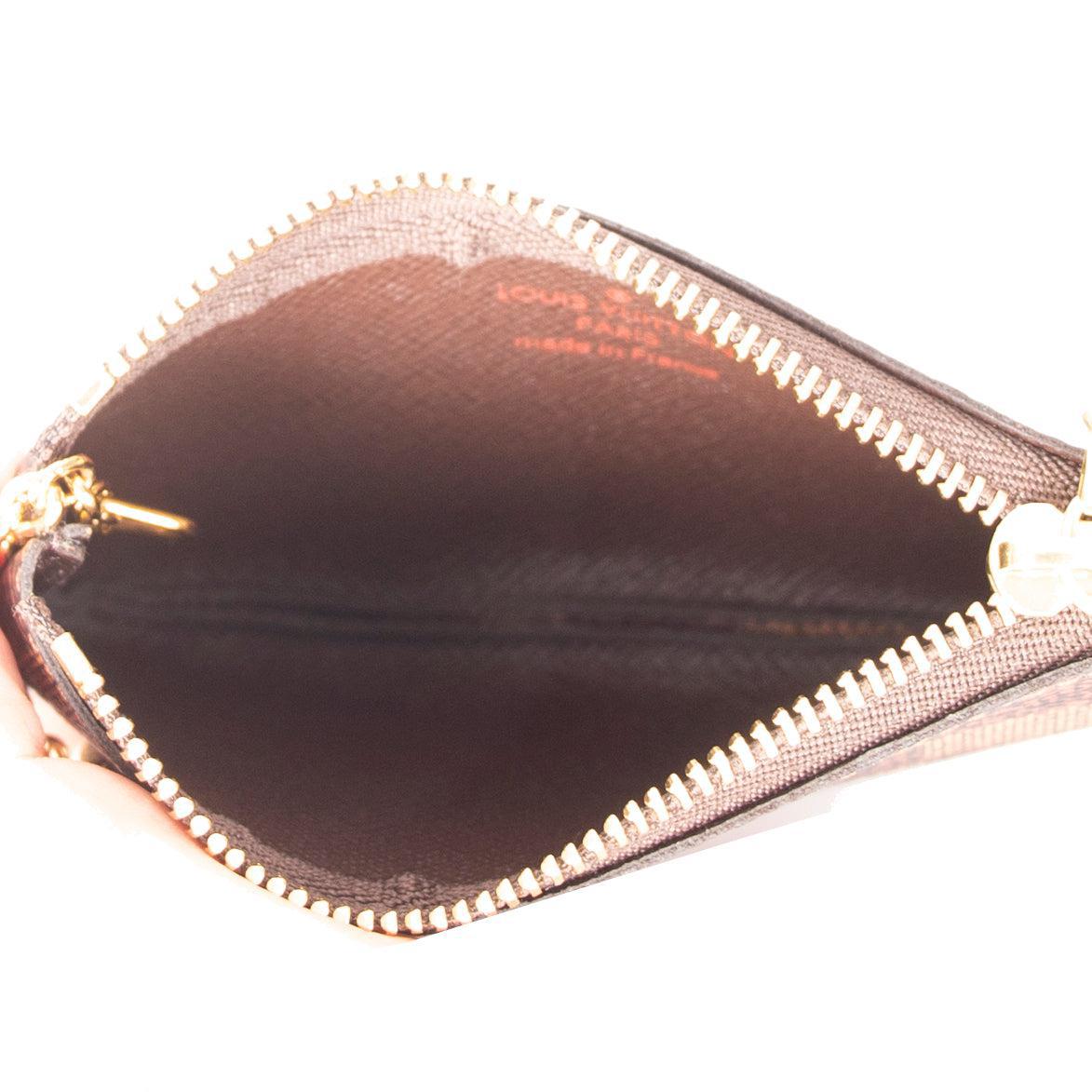 Louis Vuitton 2020 Damier Ebene Key Pouch w/ Box & Receipt