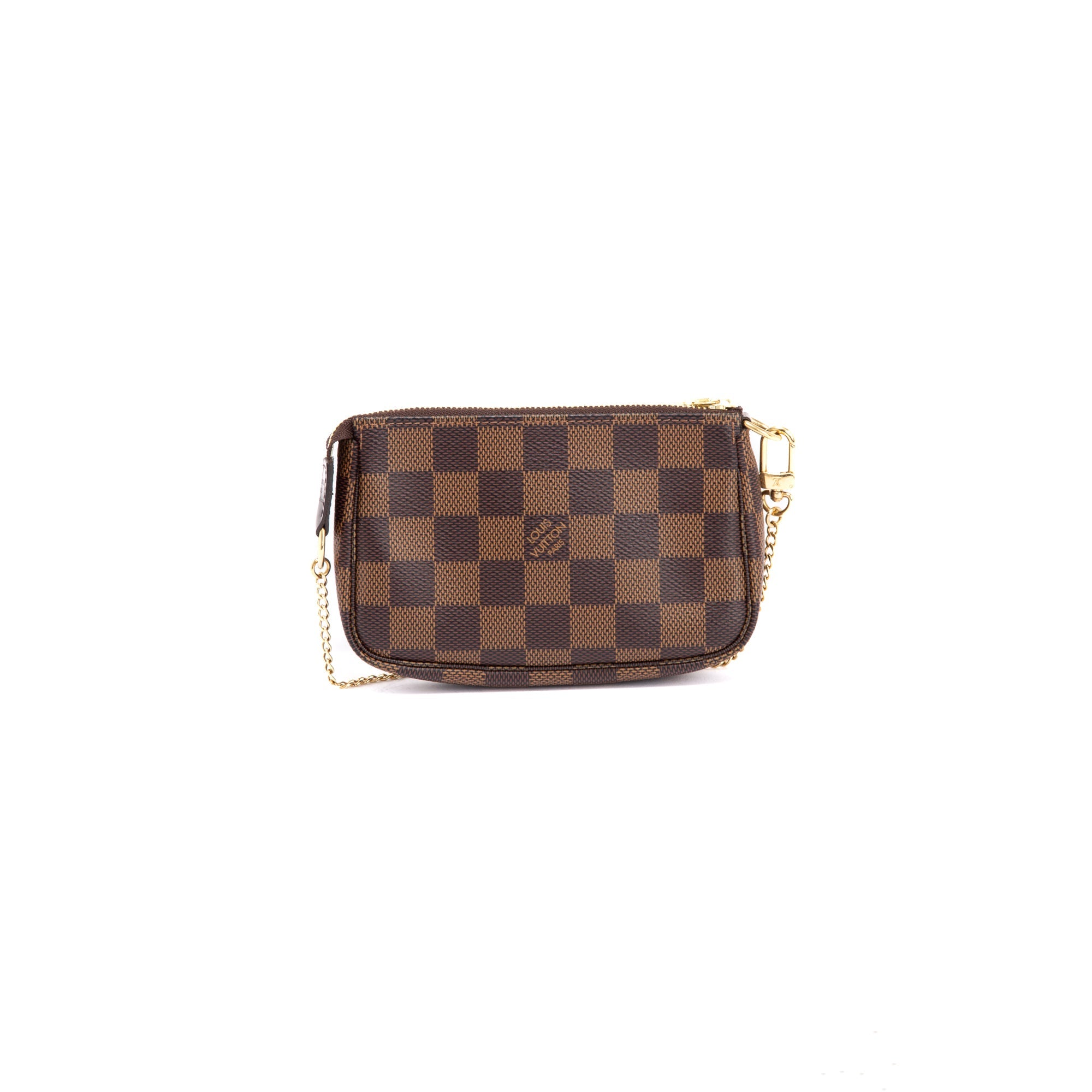 Louis Vuitton 2020 Damier Ebene Mini Pochette Accessories