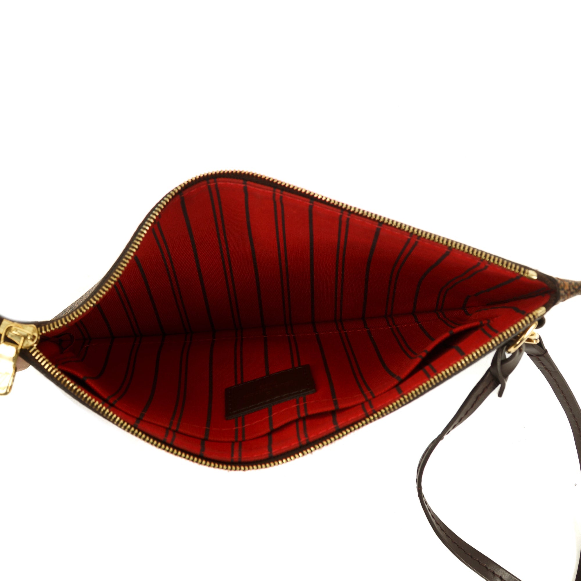 Louis Vuitton 2020 Damier Ebene Neverfull Pochette