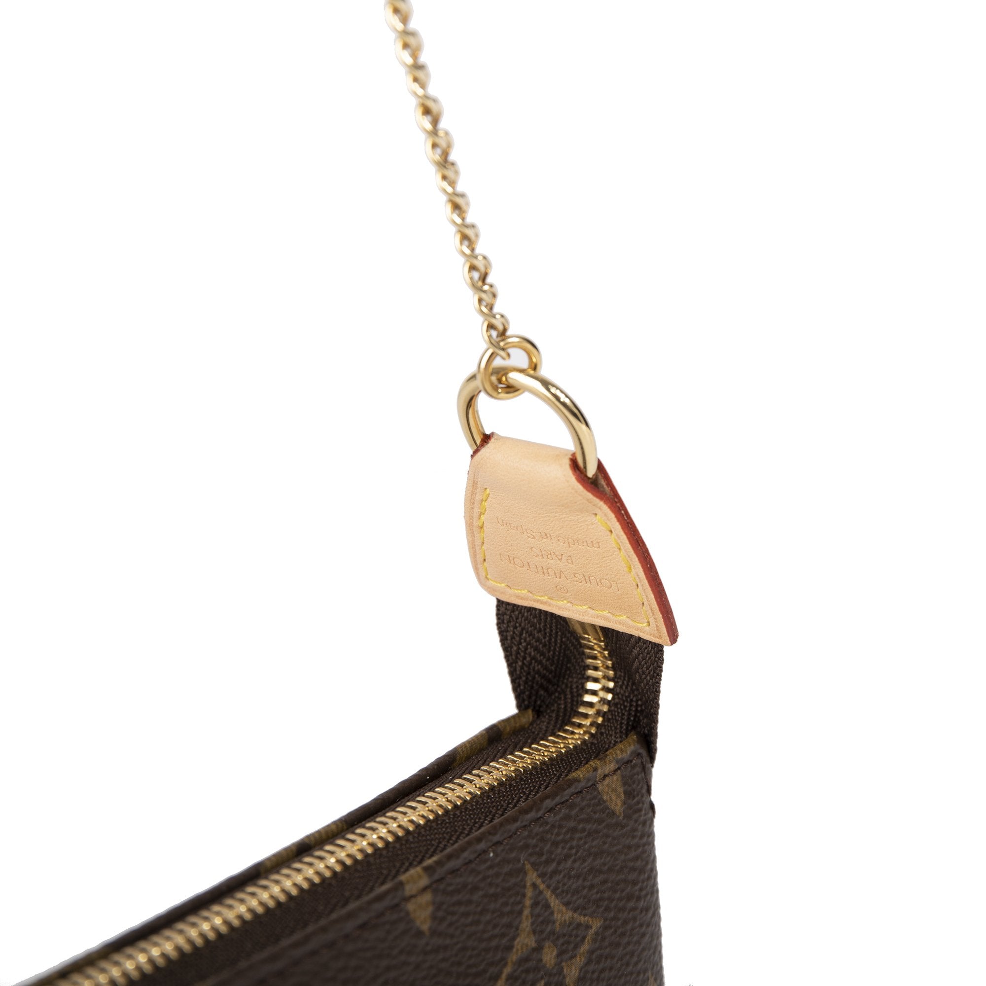 Louis Vuitton 2020 Monogram Mini Pochette Accessories w/ Box