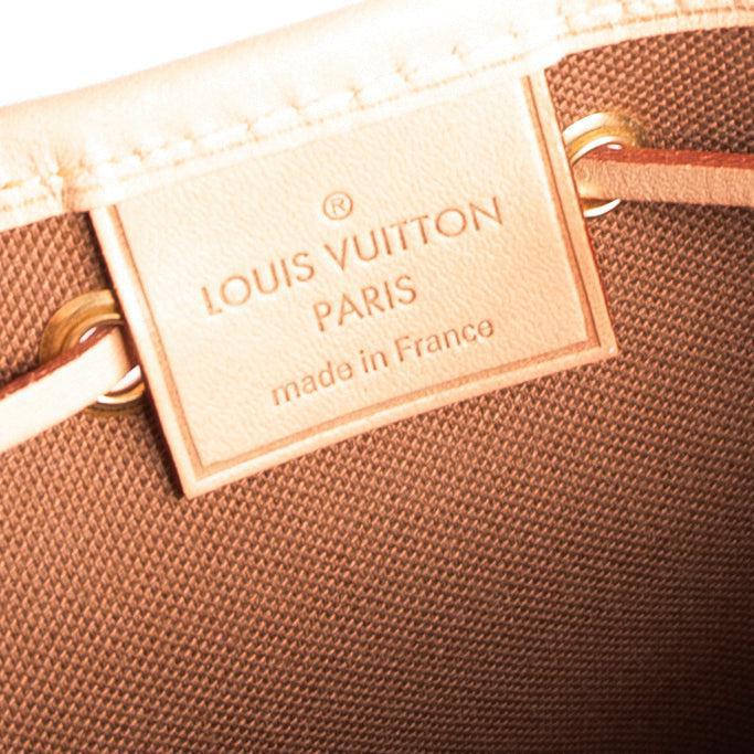 Louis Vuitton 2020 Monogram Nano Noe Bag w/ Receipt