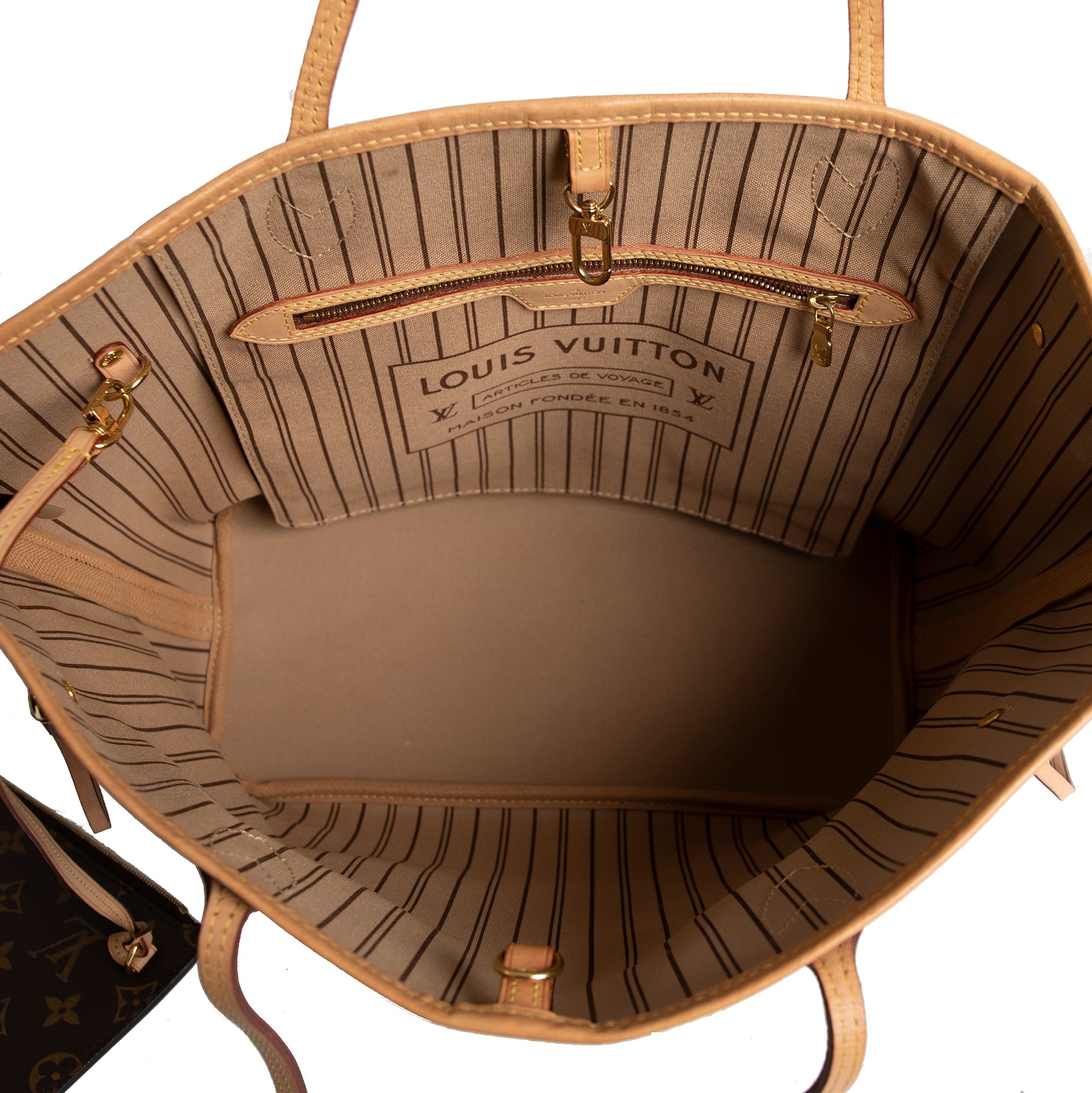 Louis Vuitton 2020 Monogram Neverfull MM w/ Pouch