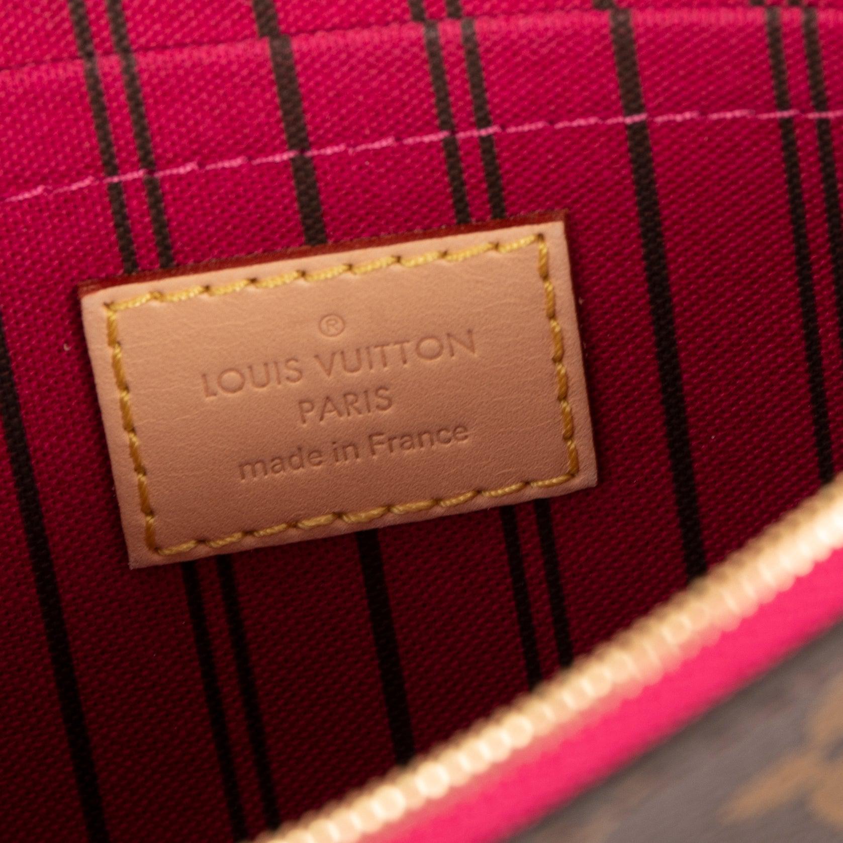 Louis Vuitton 2020 Monogram Neverfull Pochette