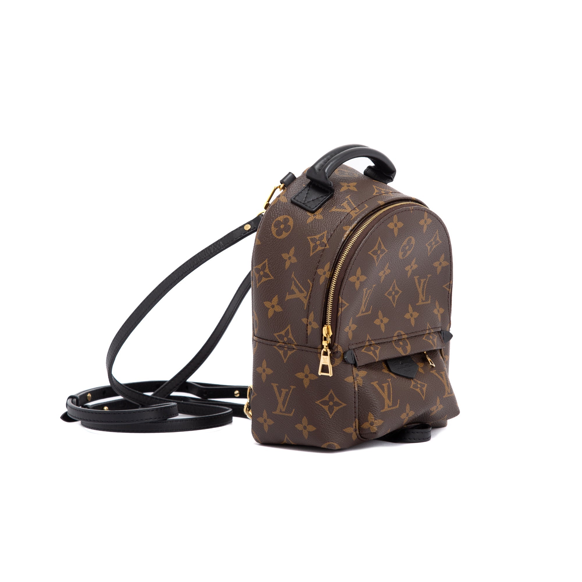 Louis Vuitton 2020 Monogram Palm Springs Mini Backpack w/ Box
