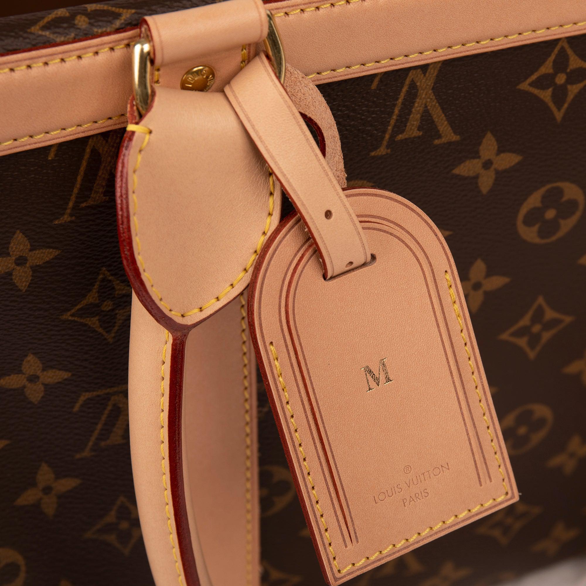 Louis Vuitton 2020 Monogram Sac Chien 50 Pet Carrier