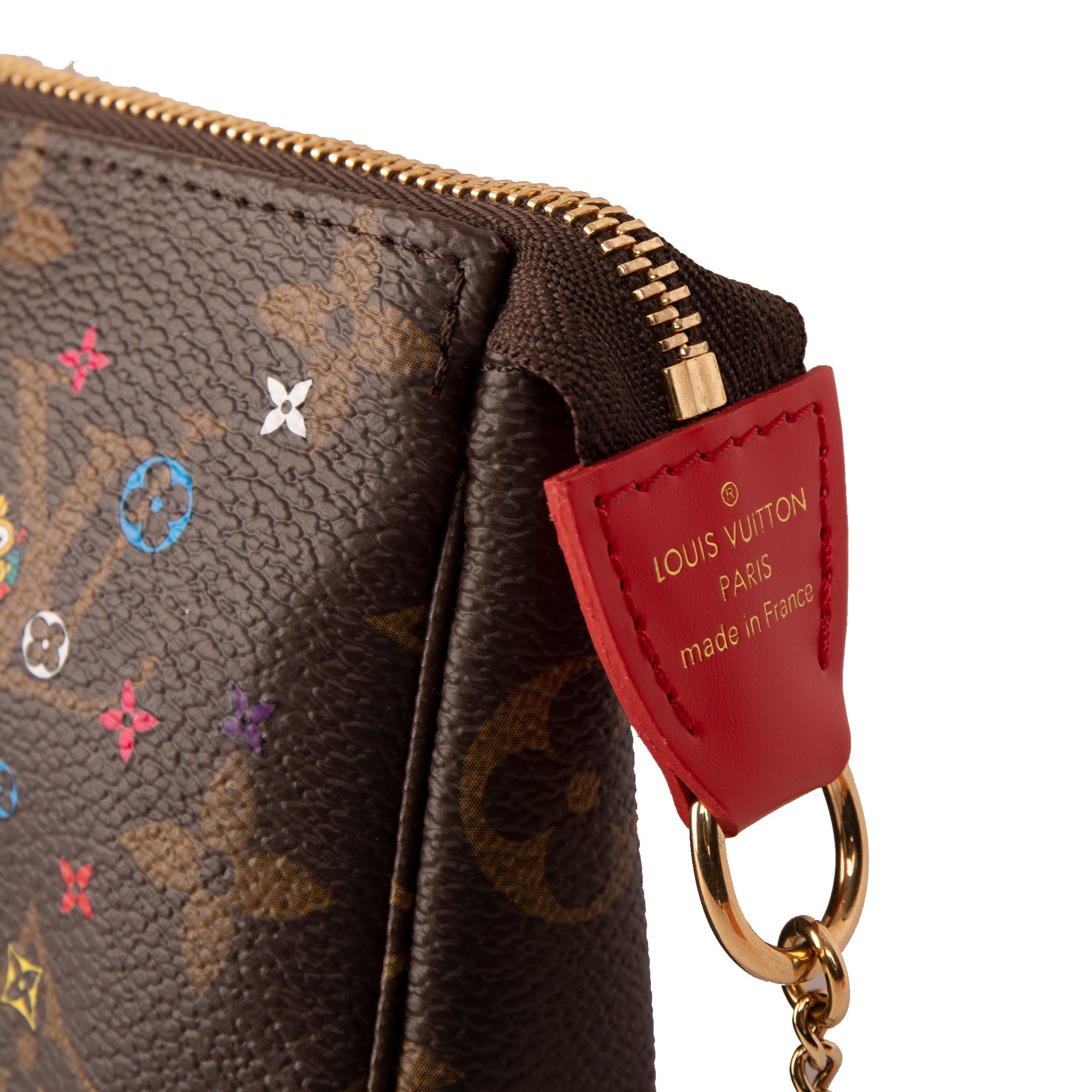 Louis Vuitton 2020 Monogram Vivienne Animation Mini Pochette Accessories w/ Box