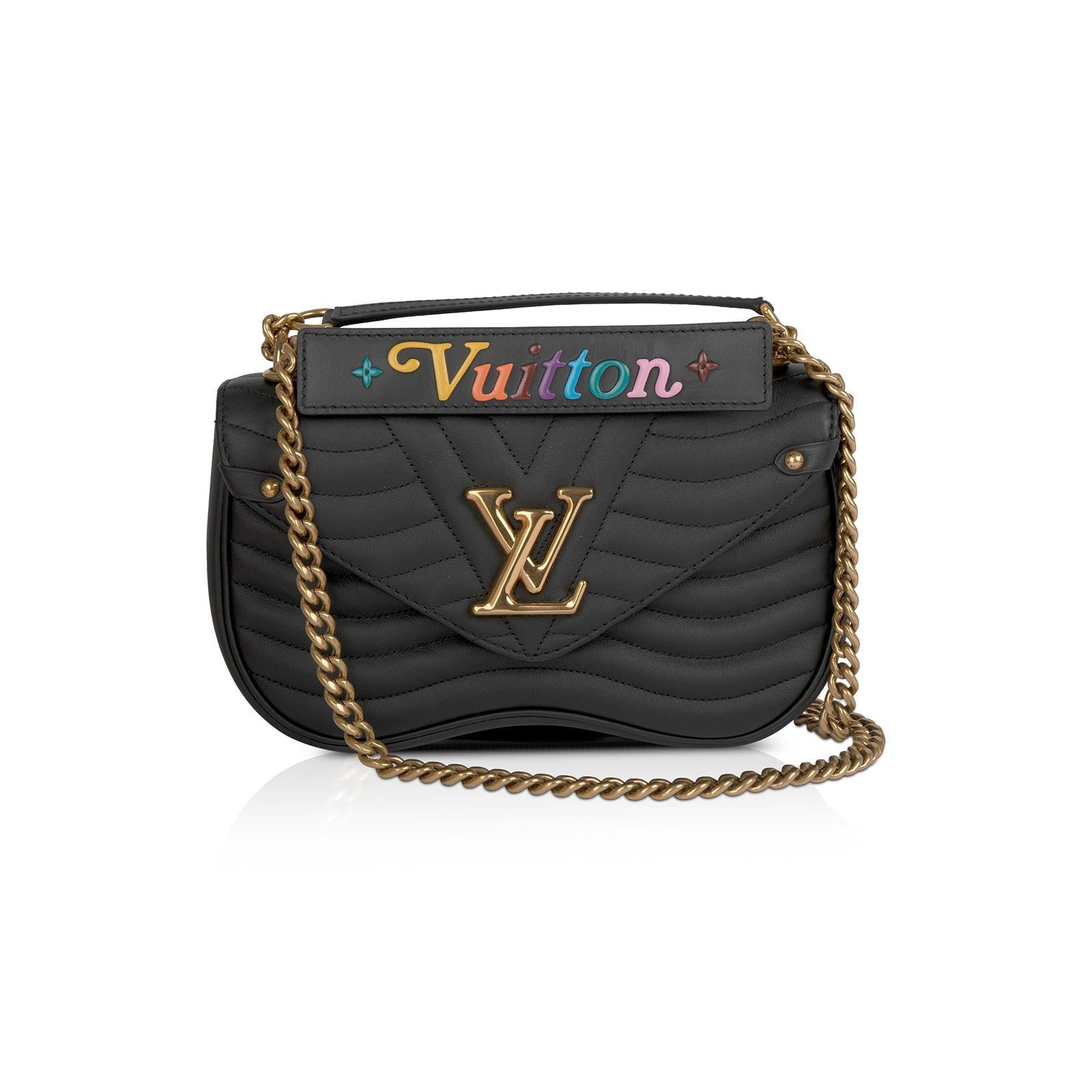Louis Vuitton New Wave Chain-Bag MM w/ Box & Receipt