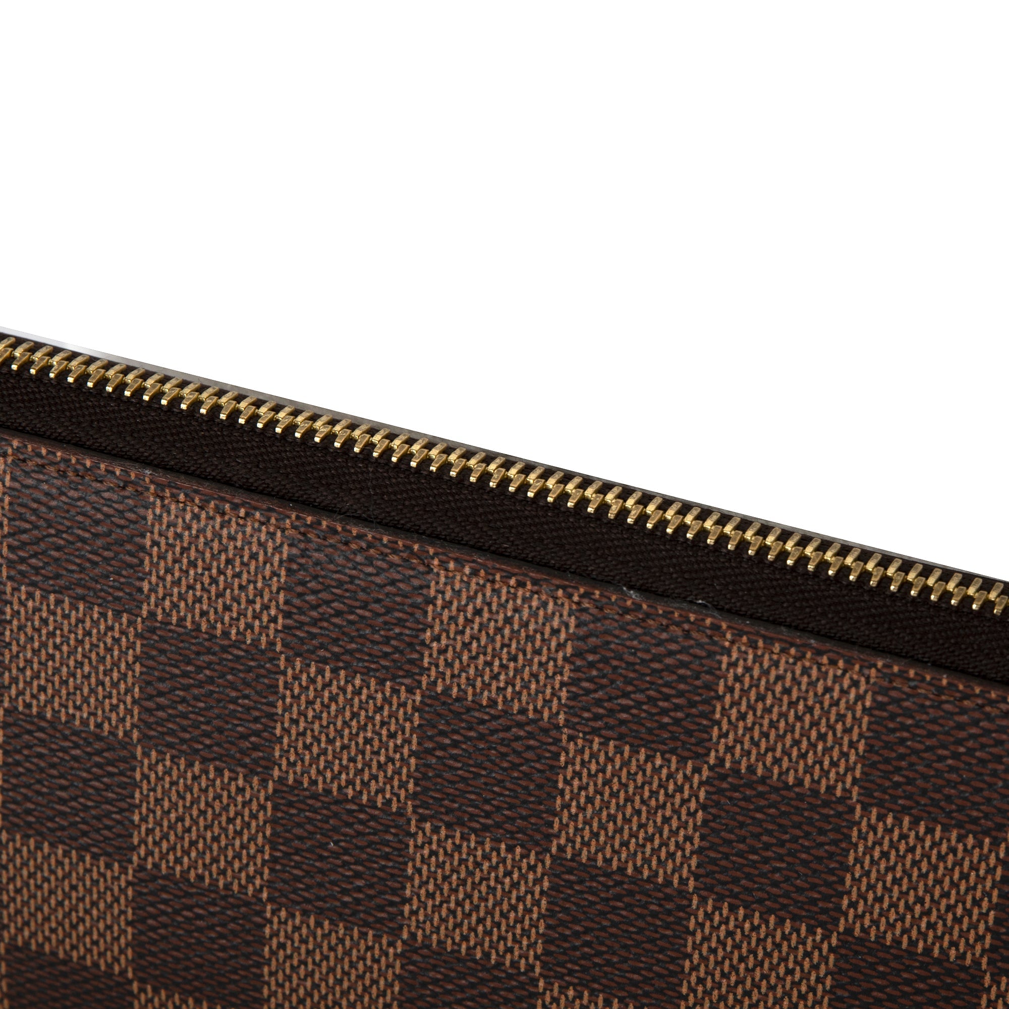 Louis Vuitton 2021 Damier Ebene Clemence Wallet w/ Box